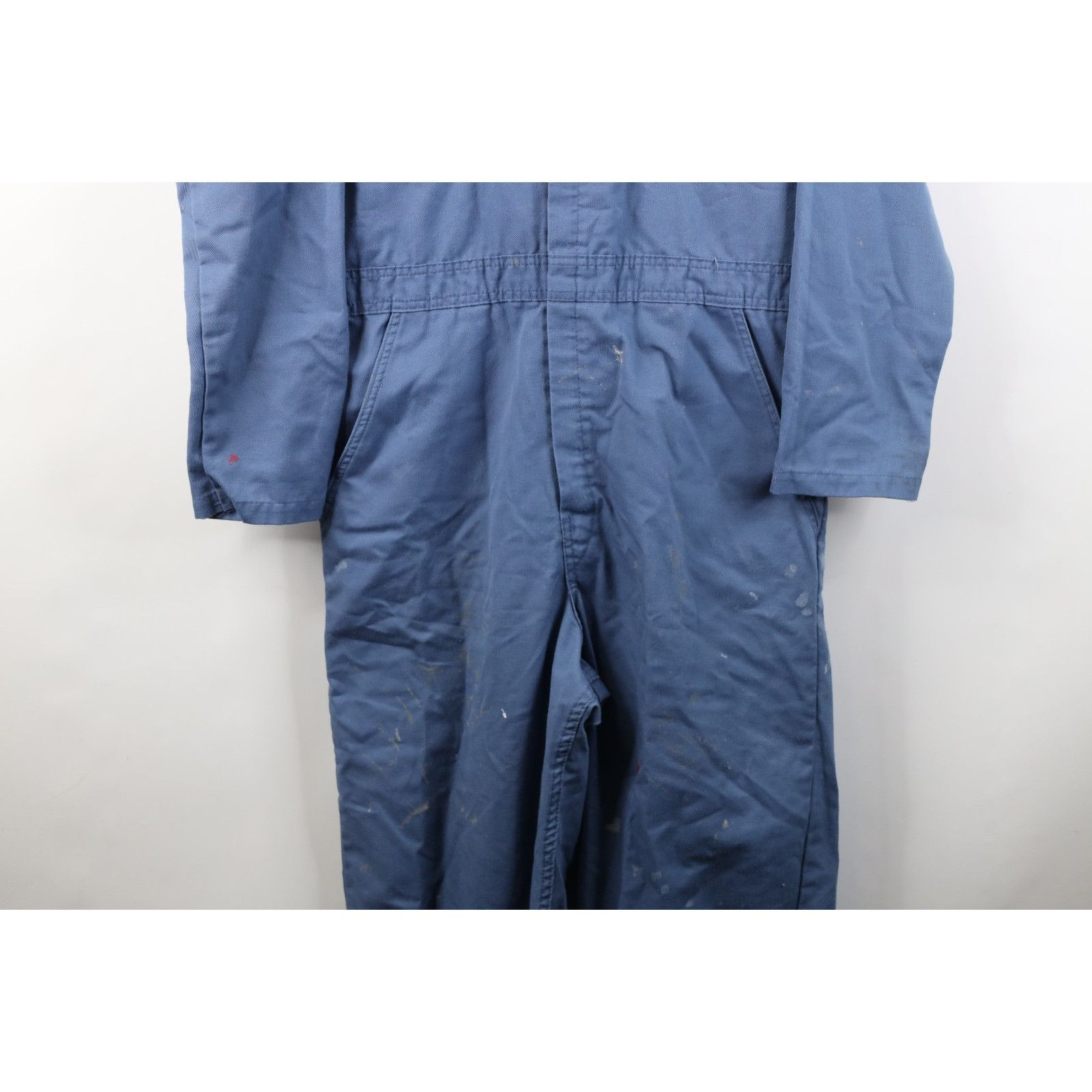 Vintage Vintage 70s 80s Streetwear Distressed Wide Leg Coveralls Size US 38 / EU 54 - 3 Thumbnail