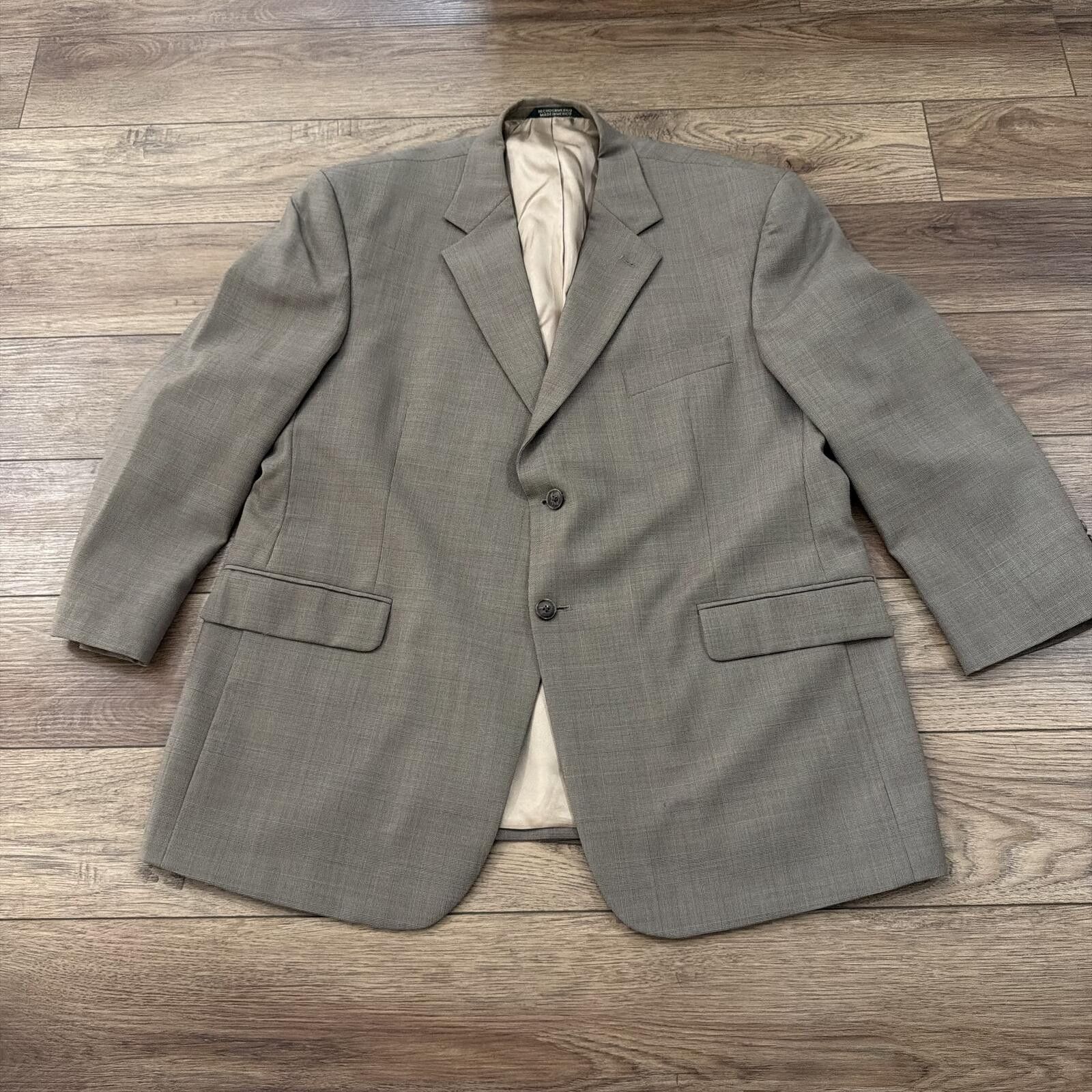 Stafford Vintage Stafford Woolmark Suit Wool Jacket Blazer 46 Short Size 46S - 1 Thumbnail