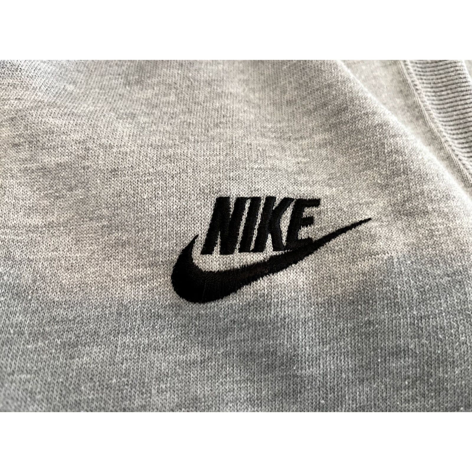 Nike VINTAGE Nike Blue Tag Gray Sweater Vest Medium Jacket/Coat/Sweatshirt? Size US M / EU 48-50 / 2 - 2 Thumbnail
