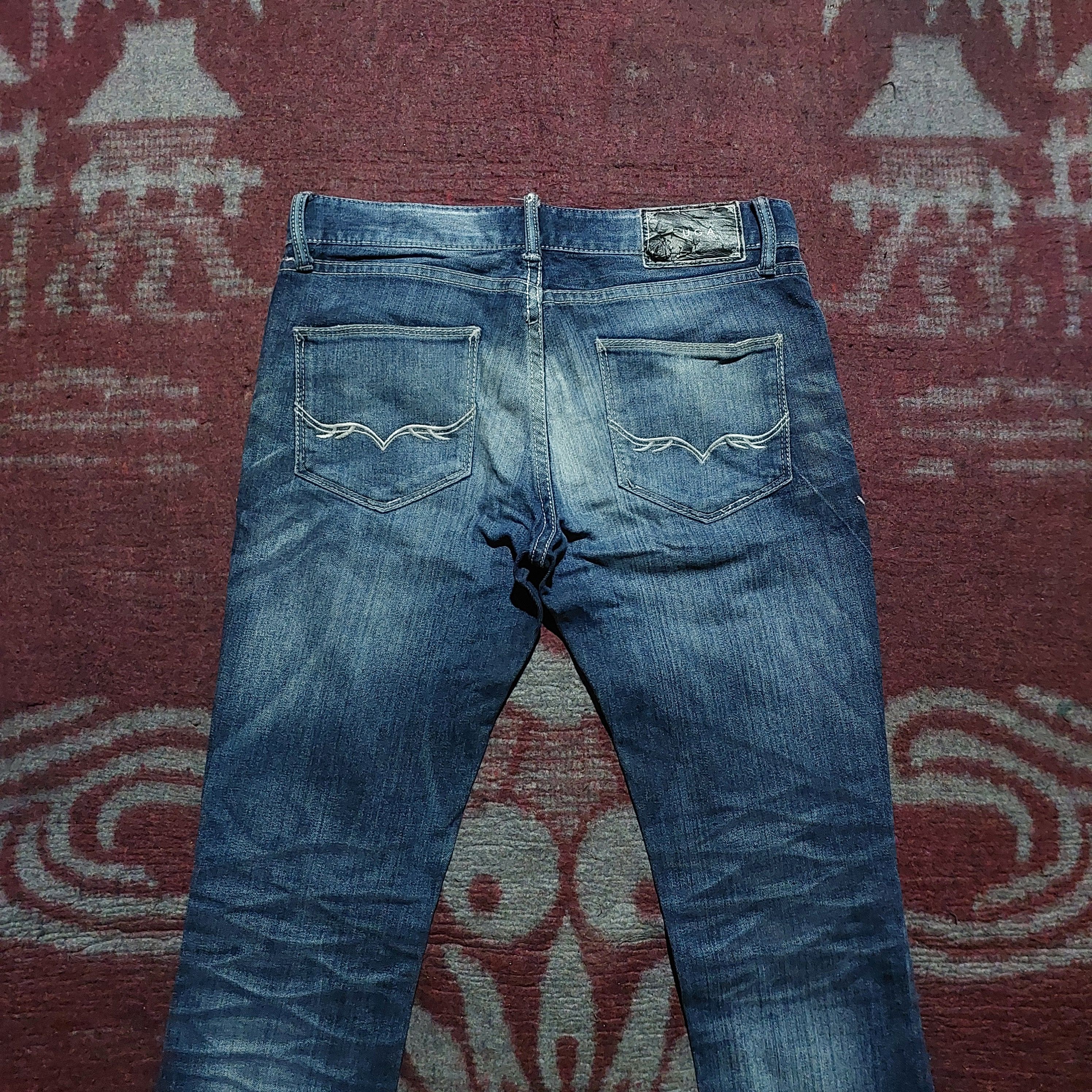 GOSTAR DE FUGA FUGA Stretch blue Faded Jeans Size US 30 / EU 46 - 4 Thumbnail