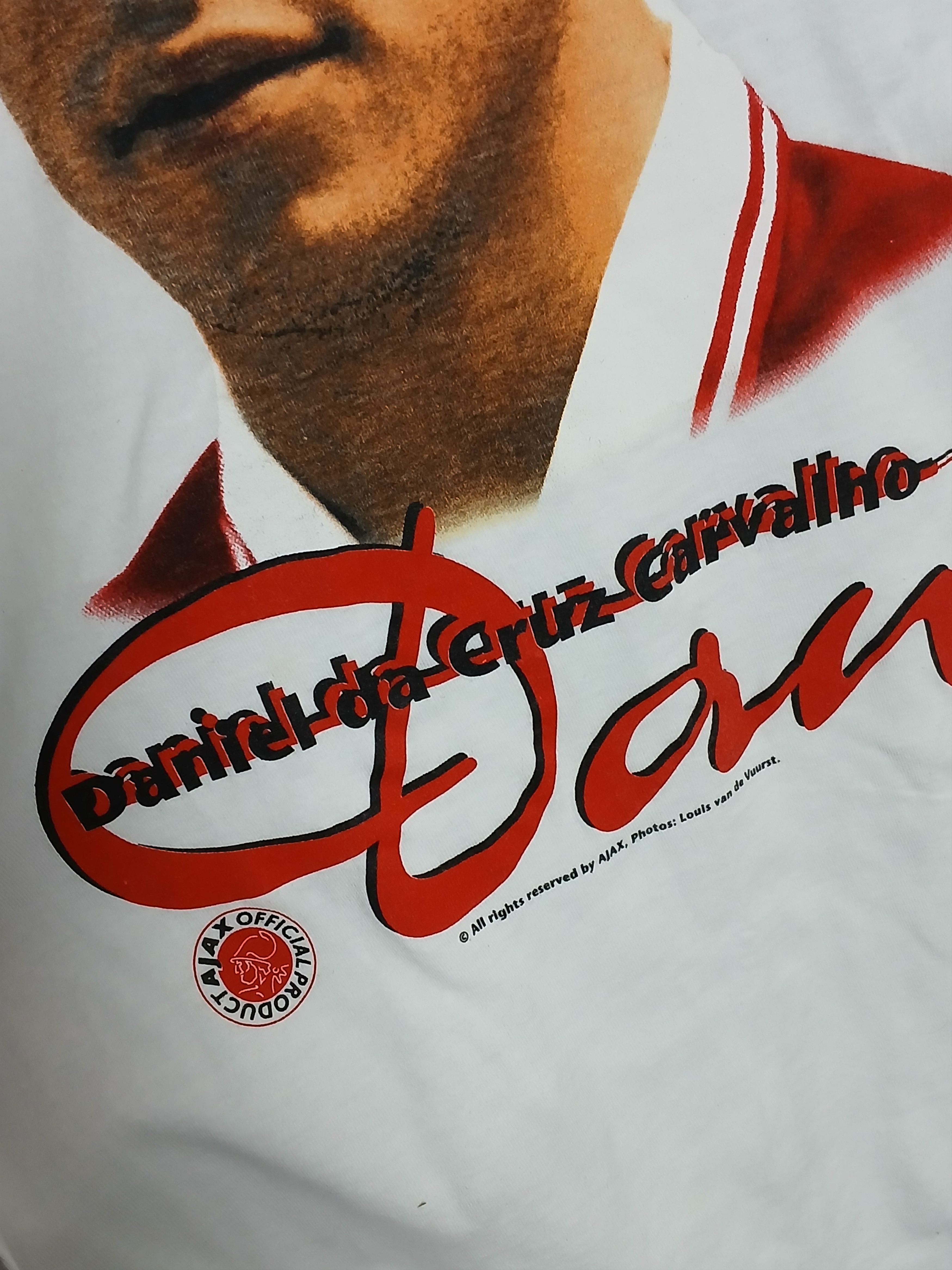 Vintage Vintage Ajax Daniel da Cruz Carvalho Football T-Shirt Size US XL / EU 56 / 4 - 4 Thumbnail
