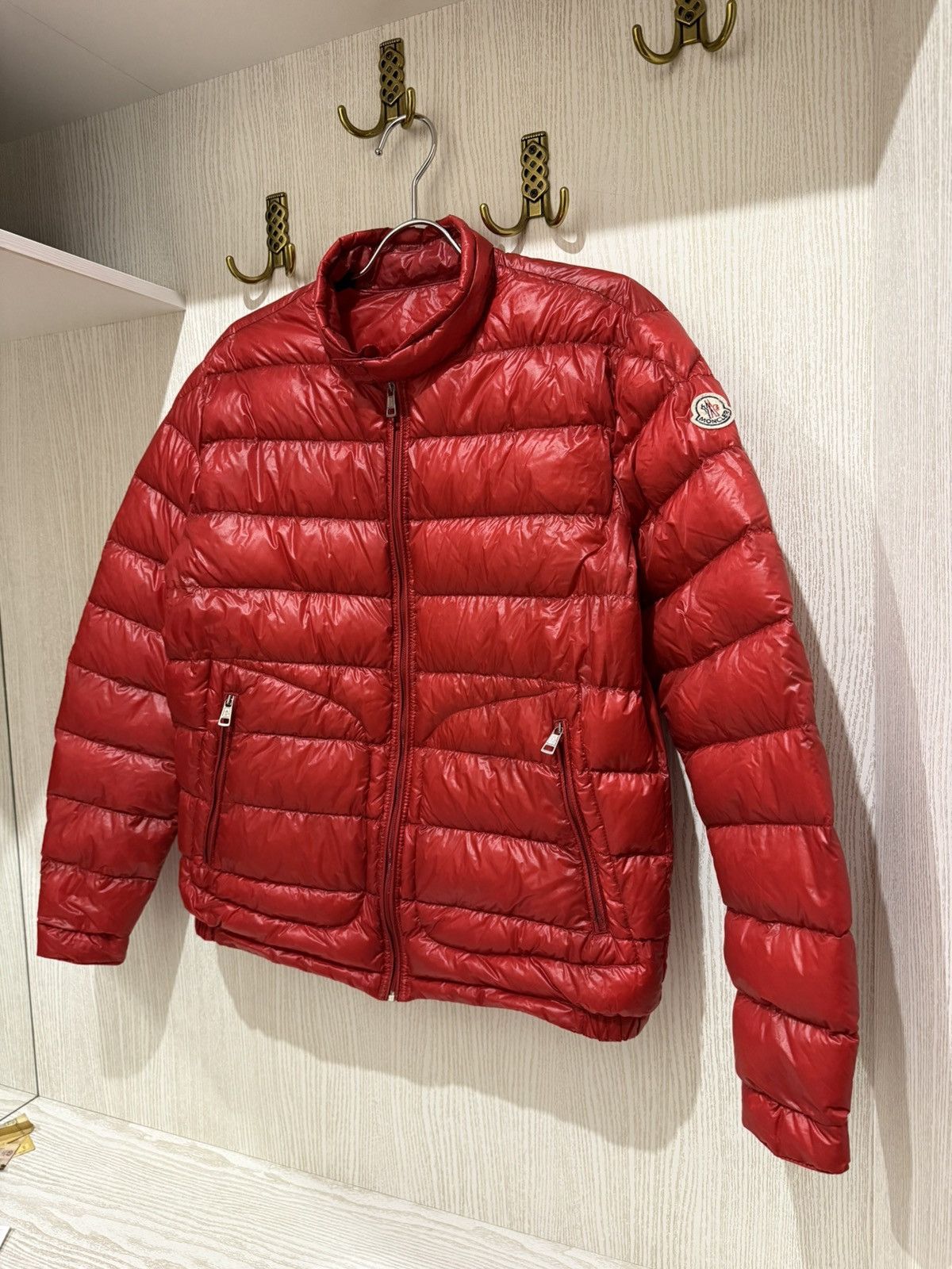 Moncler Moncler acorus red down jacket Size US S / EU 44-46 / 1 - 4 Thumbnail