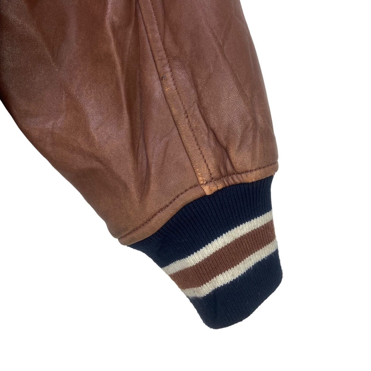 Japanese Brand × Vintage Vintage E B. N Caves D Grace Street Fashion Varsity Jacket Size US M / EU 48-50 / 2 - 14 Thumbnail
