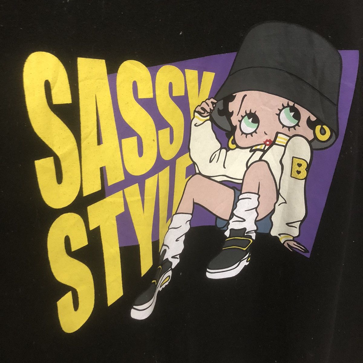 Anime × Cartoon Network 2022 Betty Boop Sassy Style Beggie Sweatshirt Size 4XL / US 24-26 - 5 Thumbnail