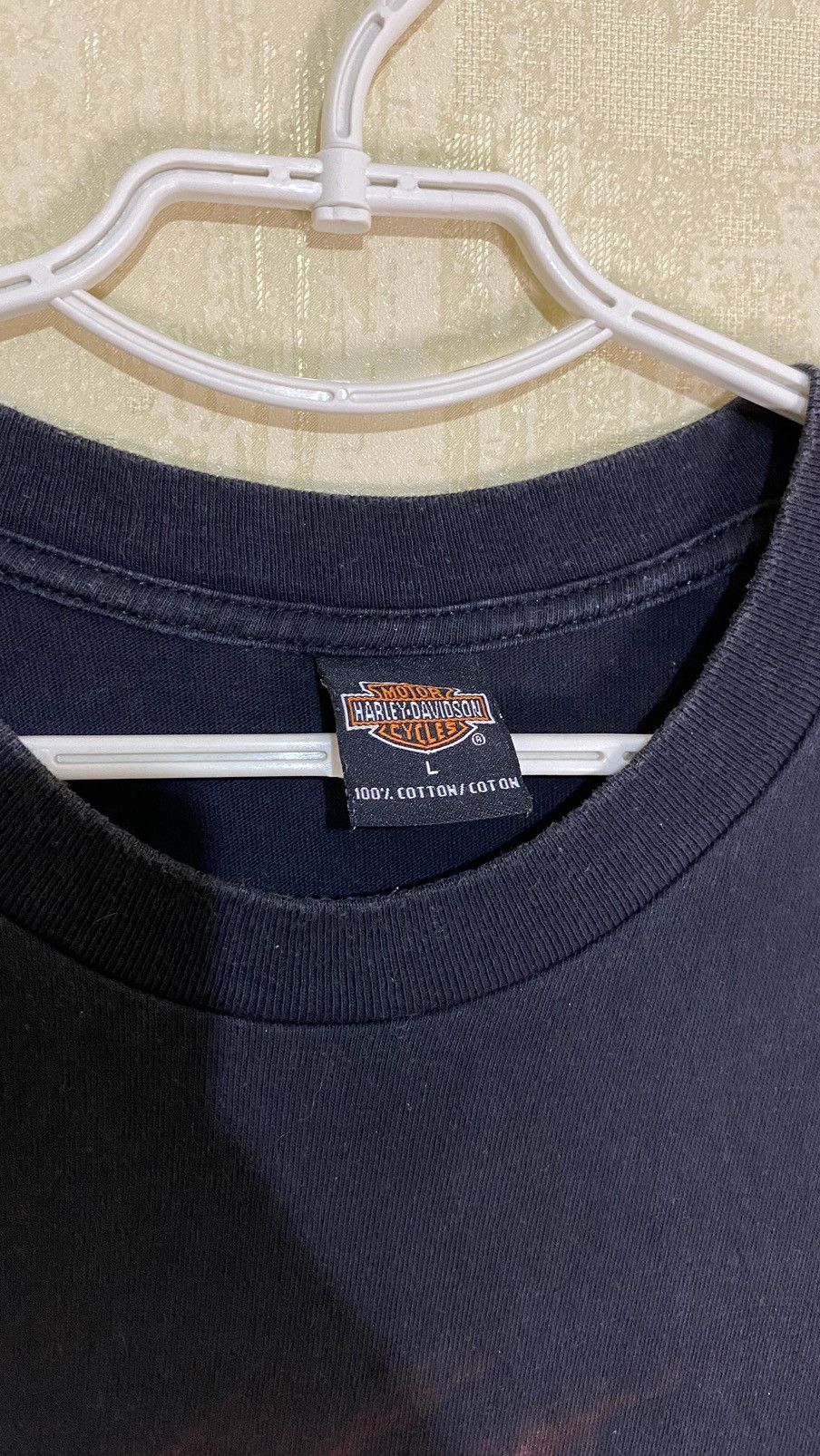Harley Davidson × Vintage 2000s Vintage Harley Davidson Fire Flame Eagle T-Shirt Size US L / EU 52-54 / 3 - 6 Thumbnail