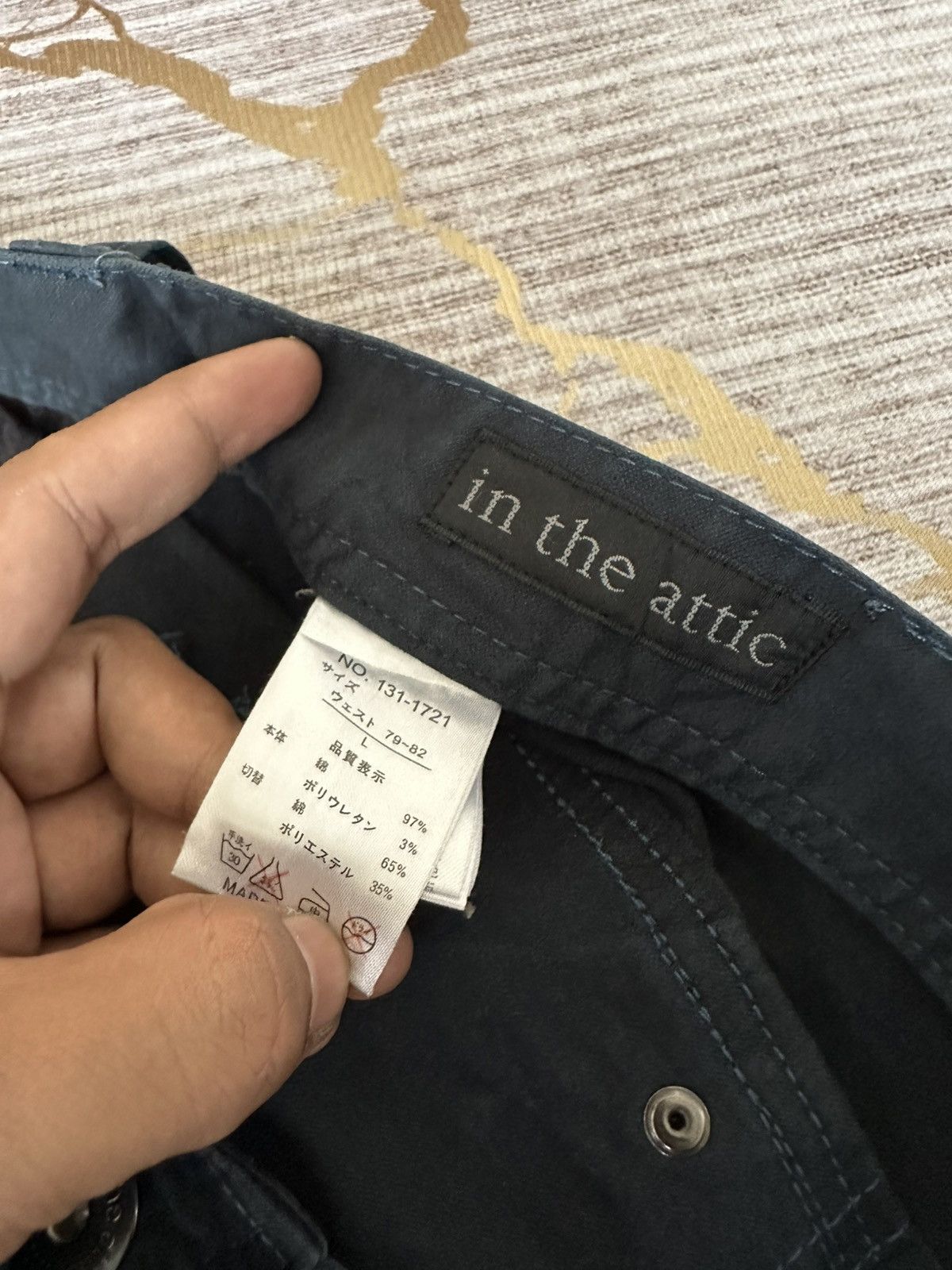 In The Attic FLARE In The Attic Studded Pocket Claw Marks Pant Size US 33 - 13 Thumbnail