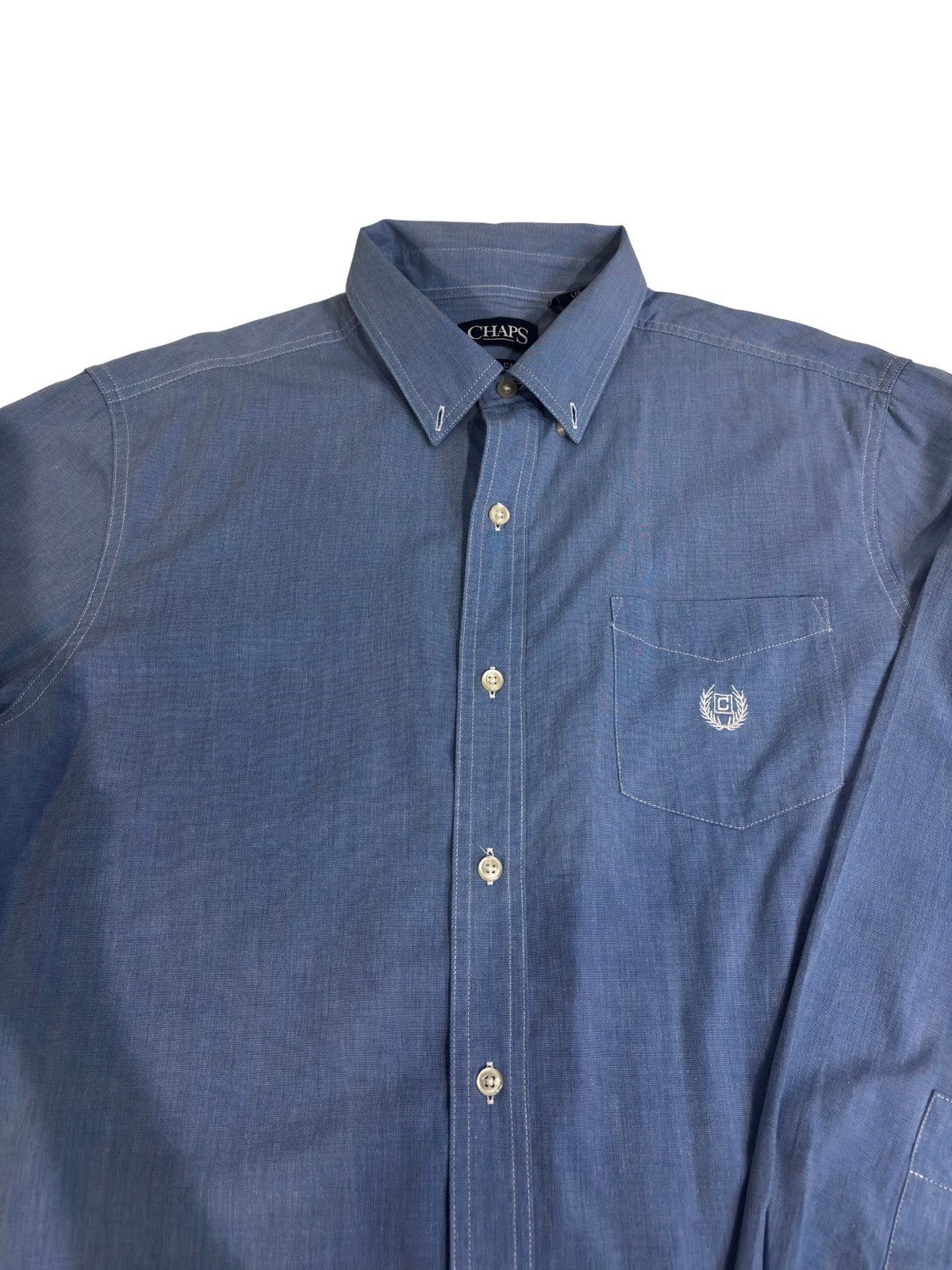 Chaps Men’s blue Shirt.mt1634 Size US L / EU 52-54 / 3 - 2 Thumbnail
