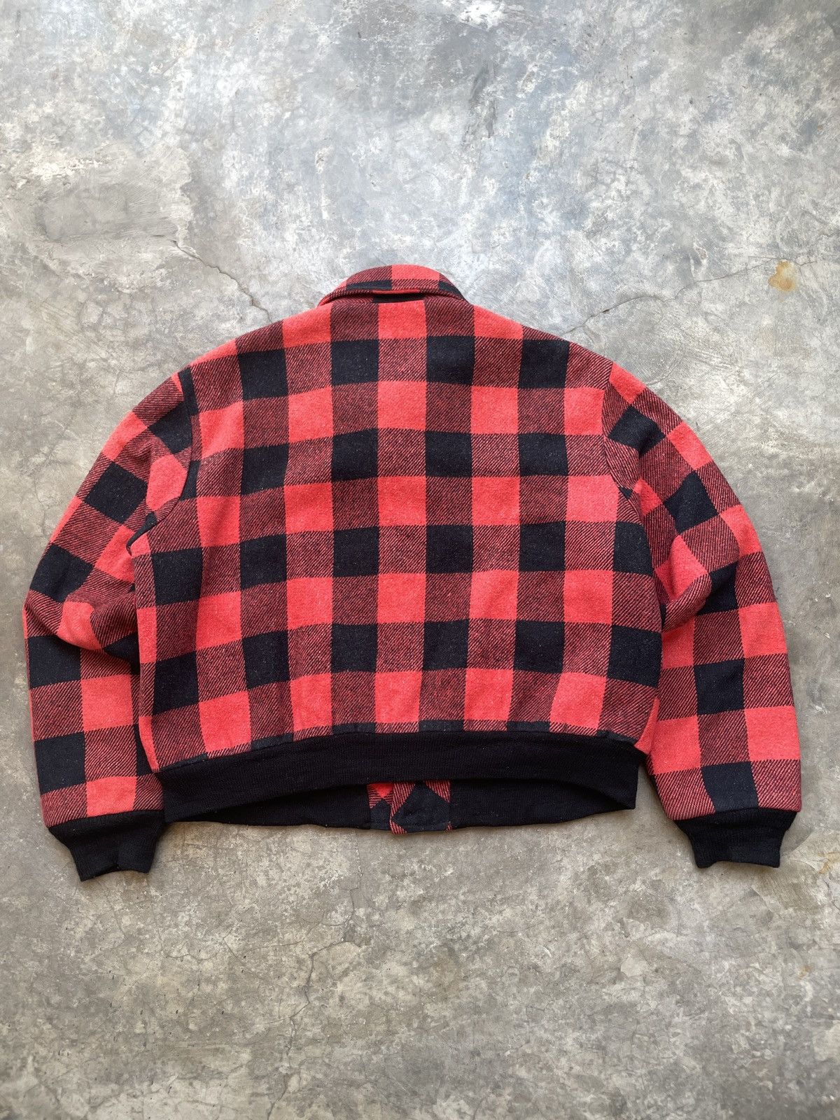 Vintage Vintage Plaid Veterano Wool Blanked Jacket Made in 🇺🇸 Size US L / EU 52-54 / 3 - 2 Thumbnail