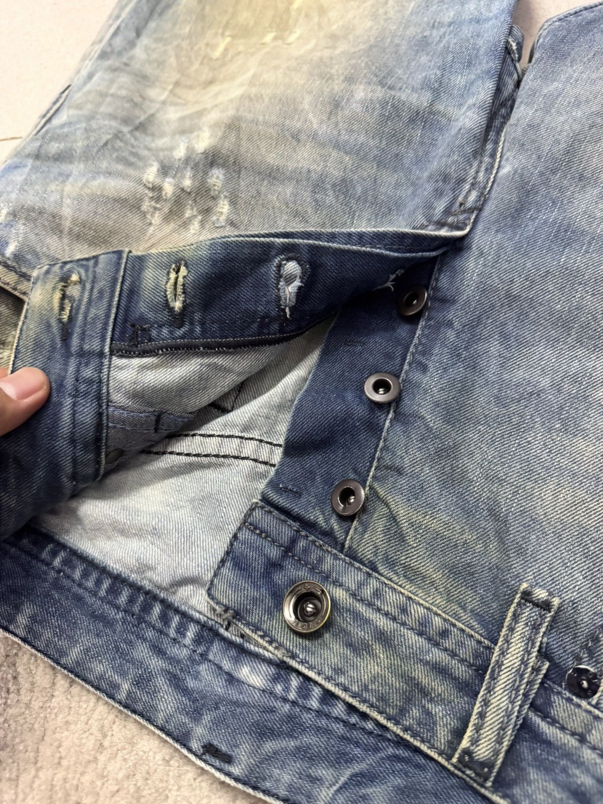 Diesel DIESEL INDUSTRIES BLUE EYECONS 2016 1 EDITION JEANS Size US 33 - 14 Thumbnail