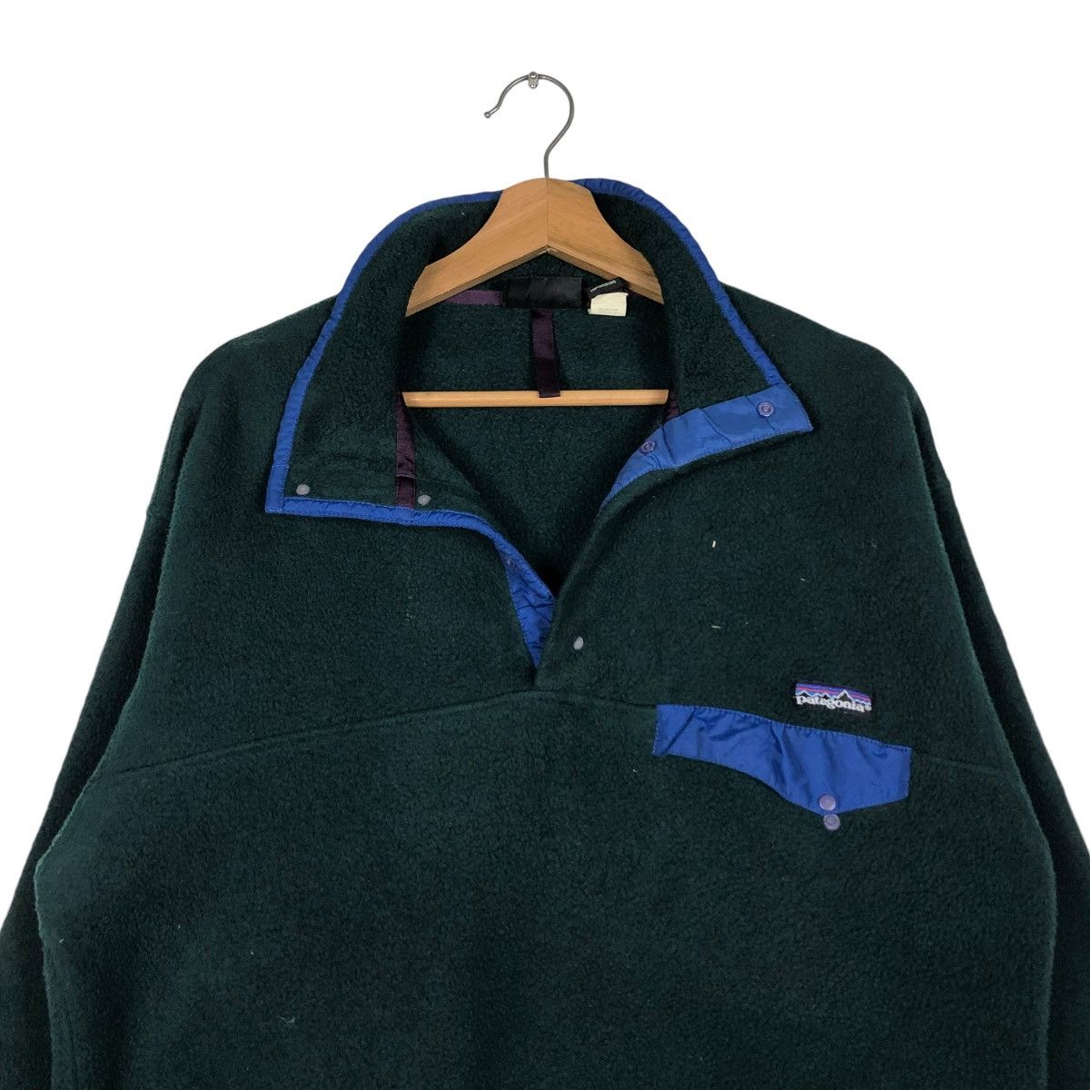 Patagonia 🔥VINTAGE FLEECE HALF BUTTON JACKET PATAGONIA Size US M / EU 48-50 / 2 - 14 Thumbnail