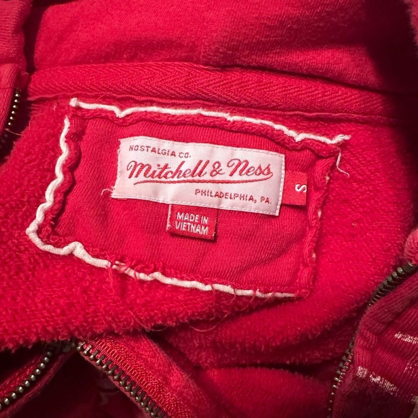 Mitchell & Ness Mitchell & Ness Boston Red Sox Hoodie Size L Sweatshirt Zip Size US S / EU 44-46 / 1 - 14 Thumbnail