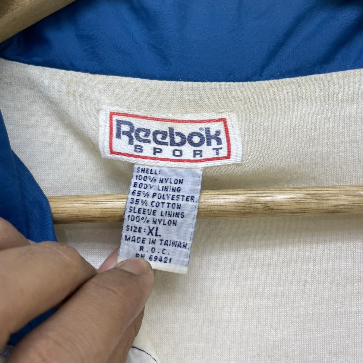 Reebok 💥Vintage Reebok V Shape Pattern Light Jacket Size US L / EU 52-54 / 3 - 4 Thumbnail