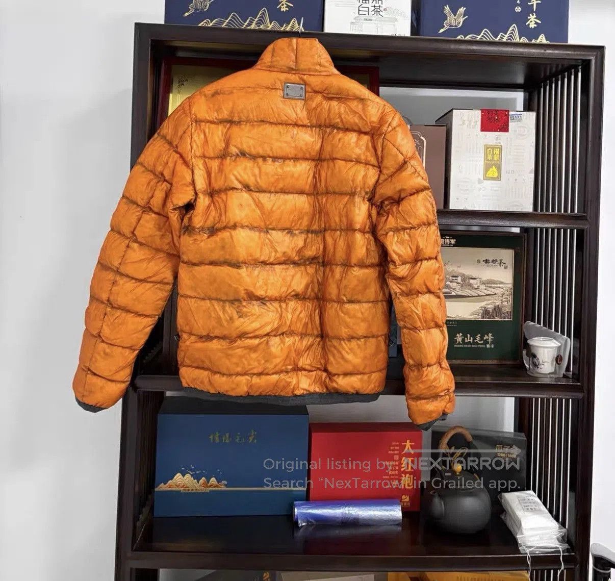 Dolce & Gabbana Orange Puffer Jacket Size S. Size US S / EU 44-46 / 1 - 2 Thumbnail