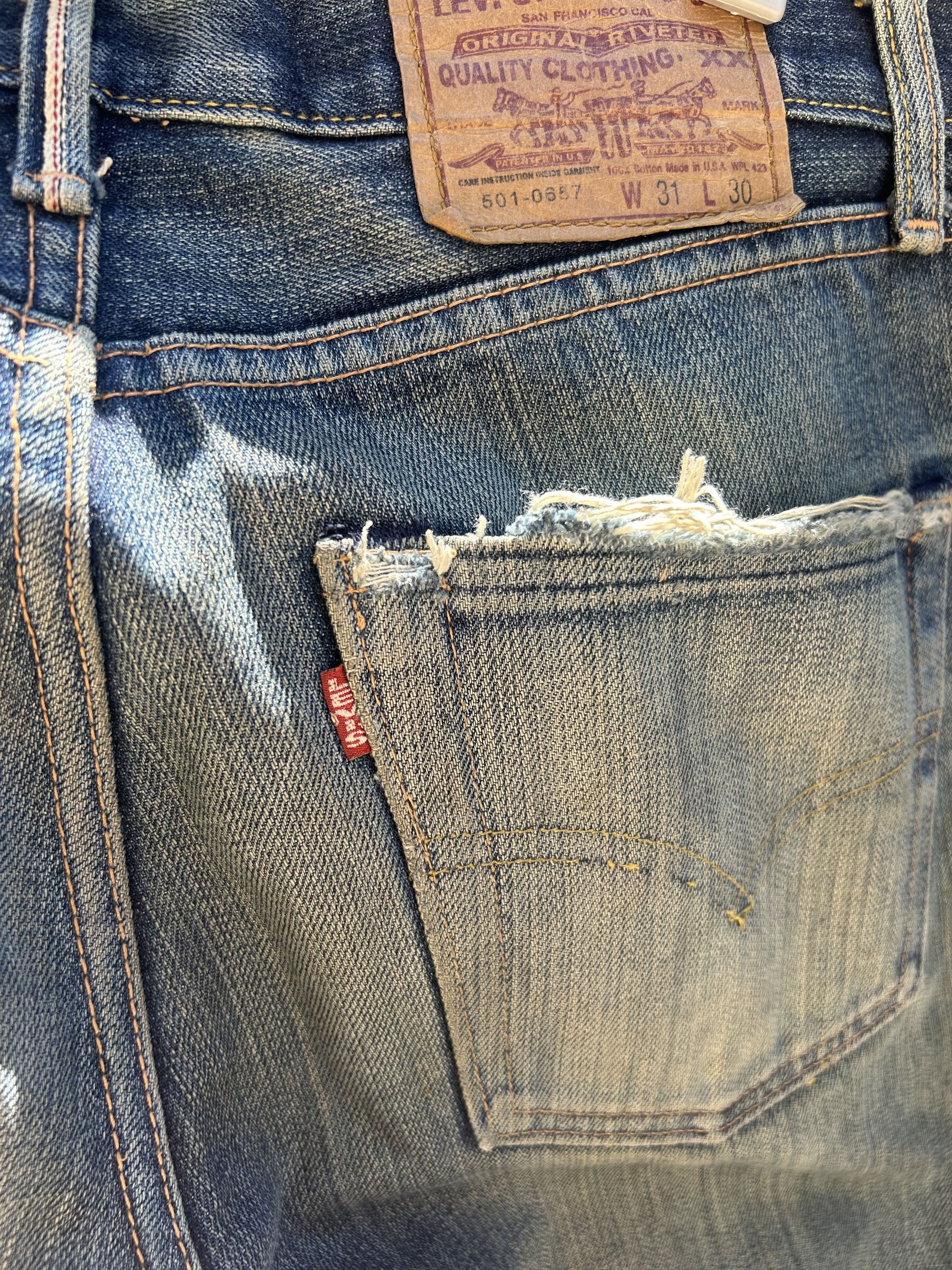 Levi's LEVI's "big E" Selvedge jeans Size US 31 - 4 Thumbnail
