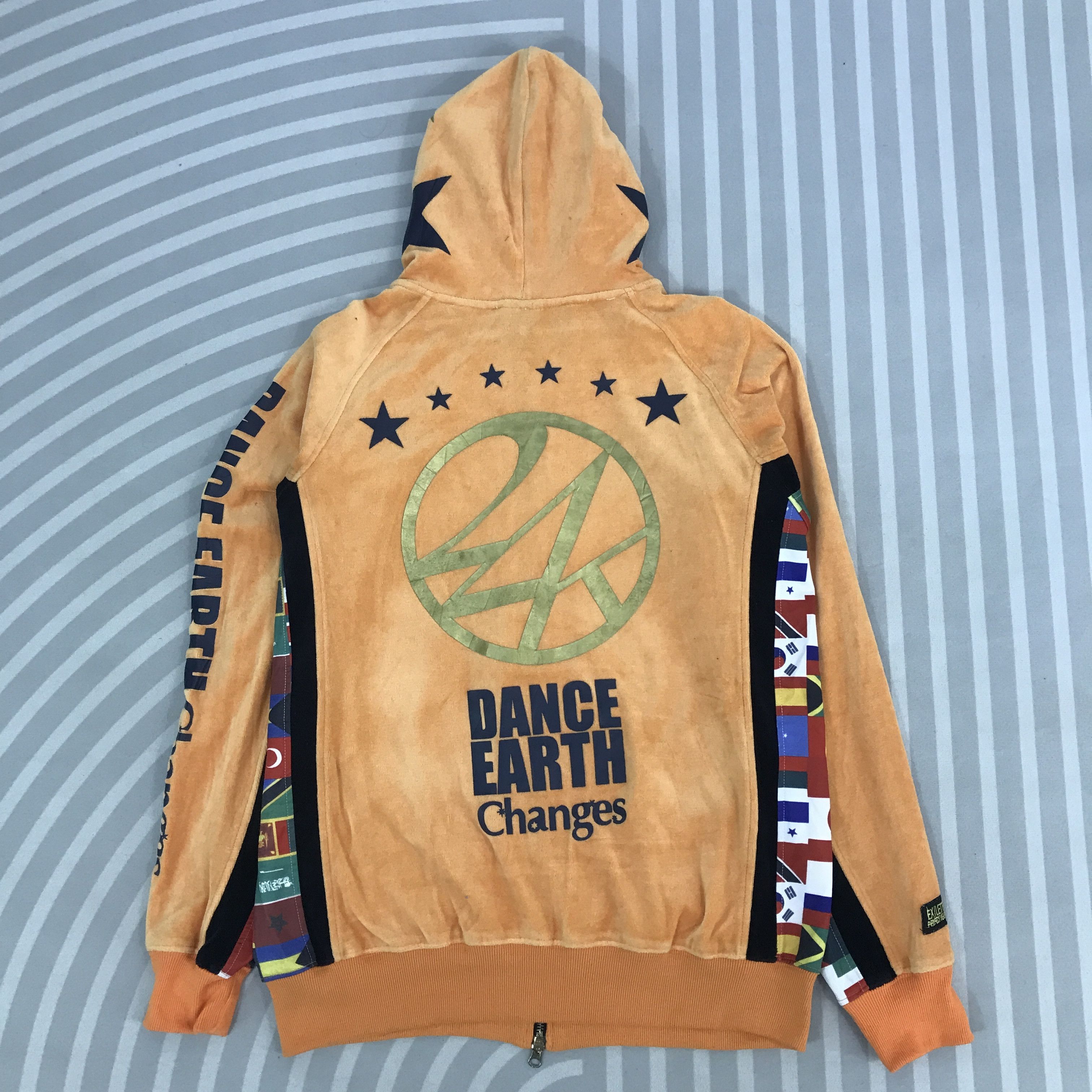 Japanese Brand × Vintage Vintage 24 Karat Japan Dance Earth Changes hoodie Jacket Size US XL / EU 56 / 4 - 1 Thumbnail