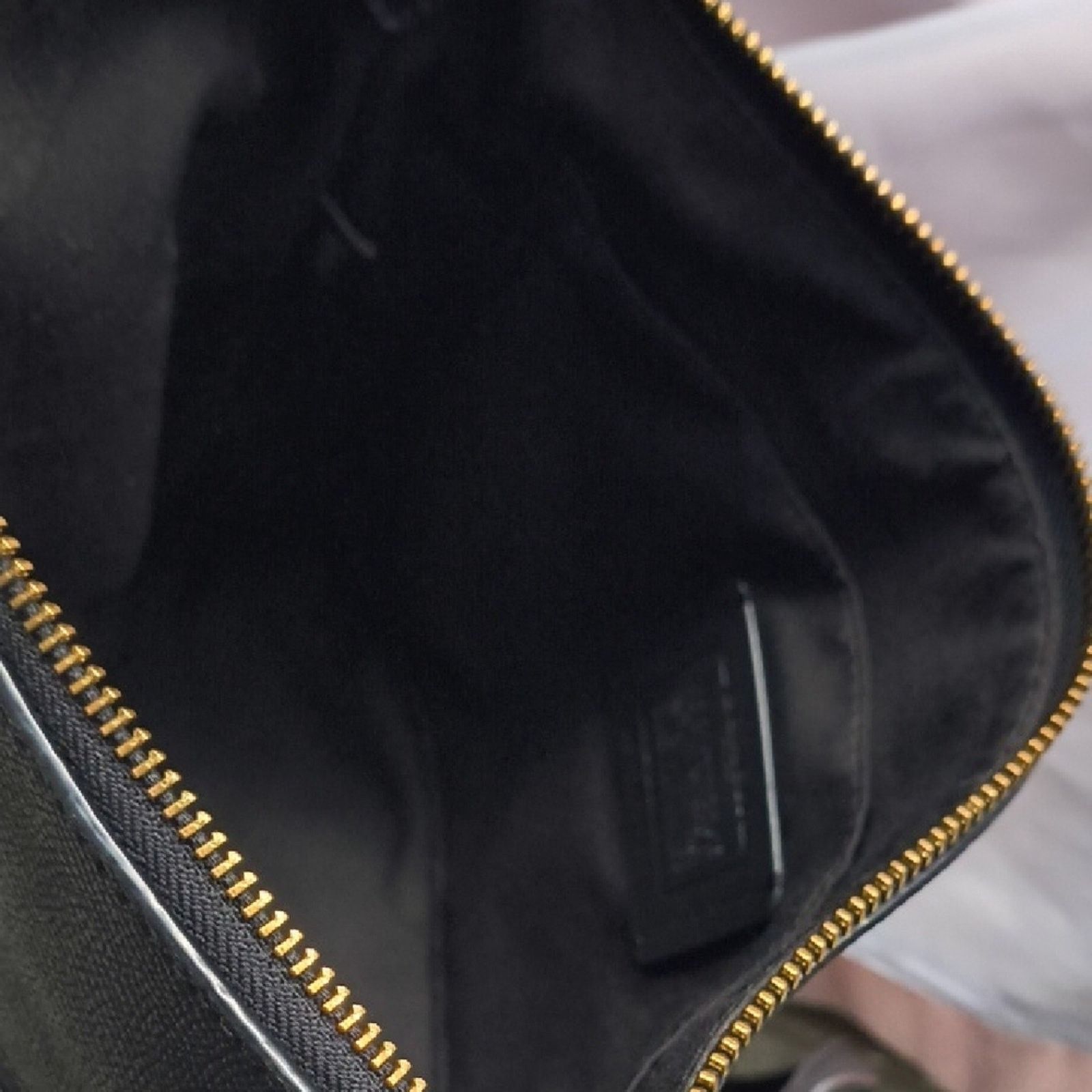 Coach Coach Black Leather Rowan File Bag Crossbody Size ONE SIZE - 10 Thumbnail