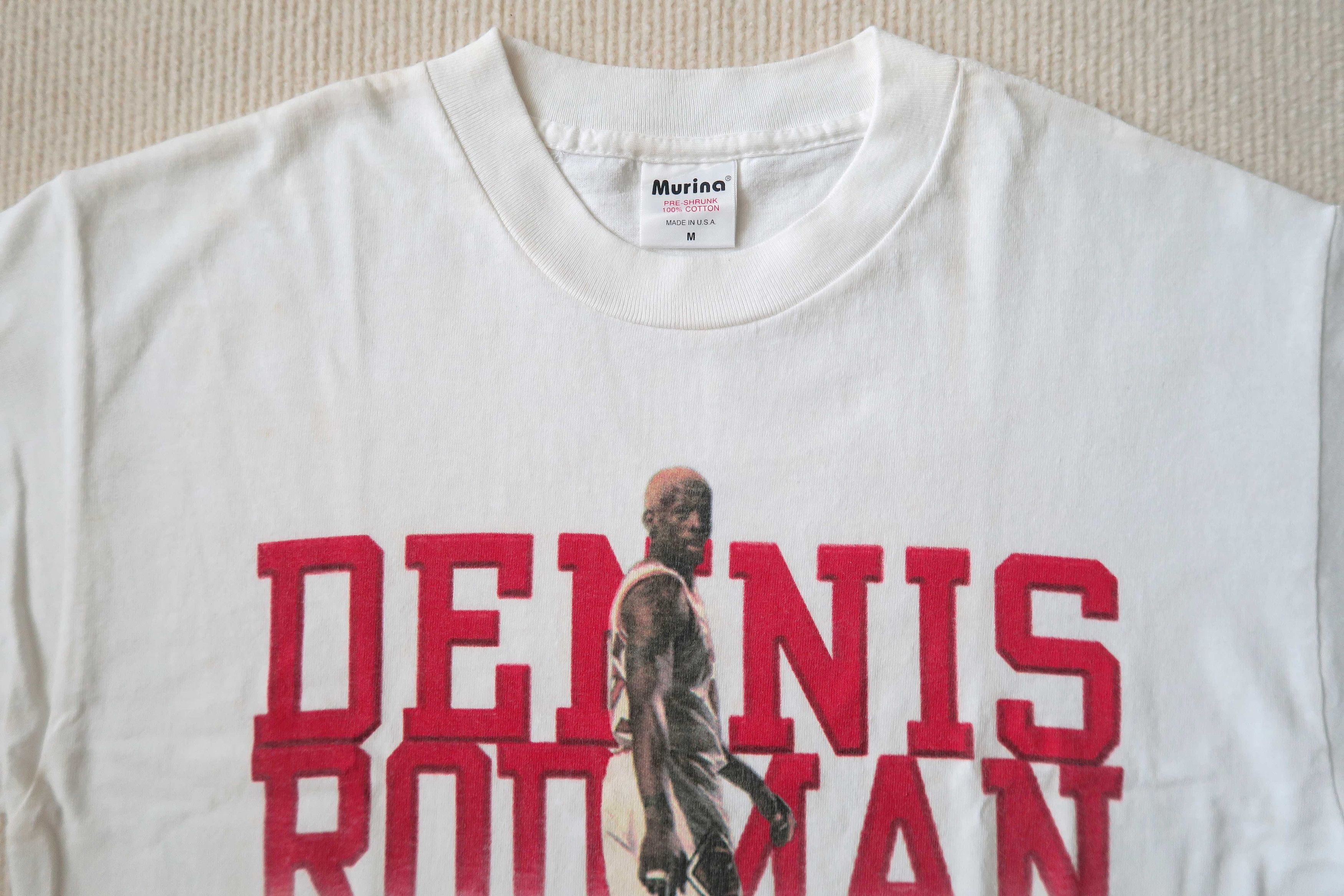 Other Dennis Rodman 'Larger Than Life' Skyline Bulls T-Shirt Size US M / EU 48-50 / 2 - 3 Thumbnail