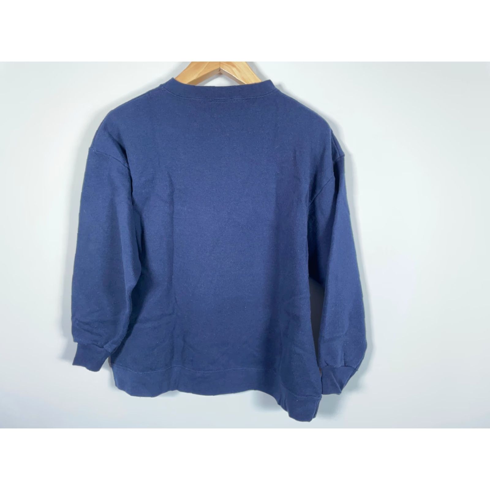 Mickey Unlimited VINTAGE Mickey Unlimited Sweatshirt Men 90s Mickey Mouse Crewneck Dark Blue Graphic Print Pullover Size US M / EU 48-50 / 2 - 2 Thumbnail