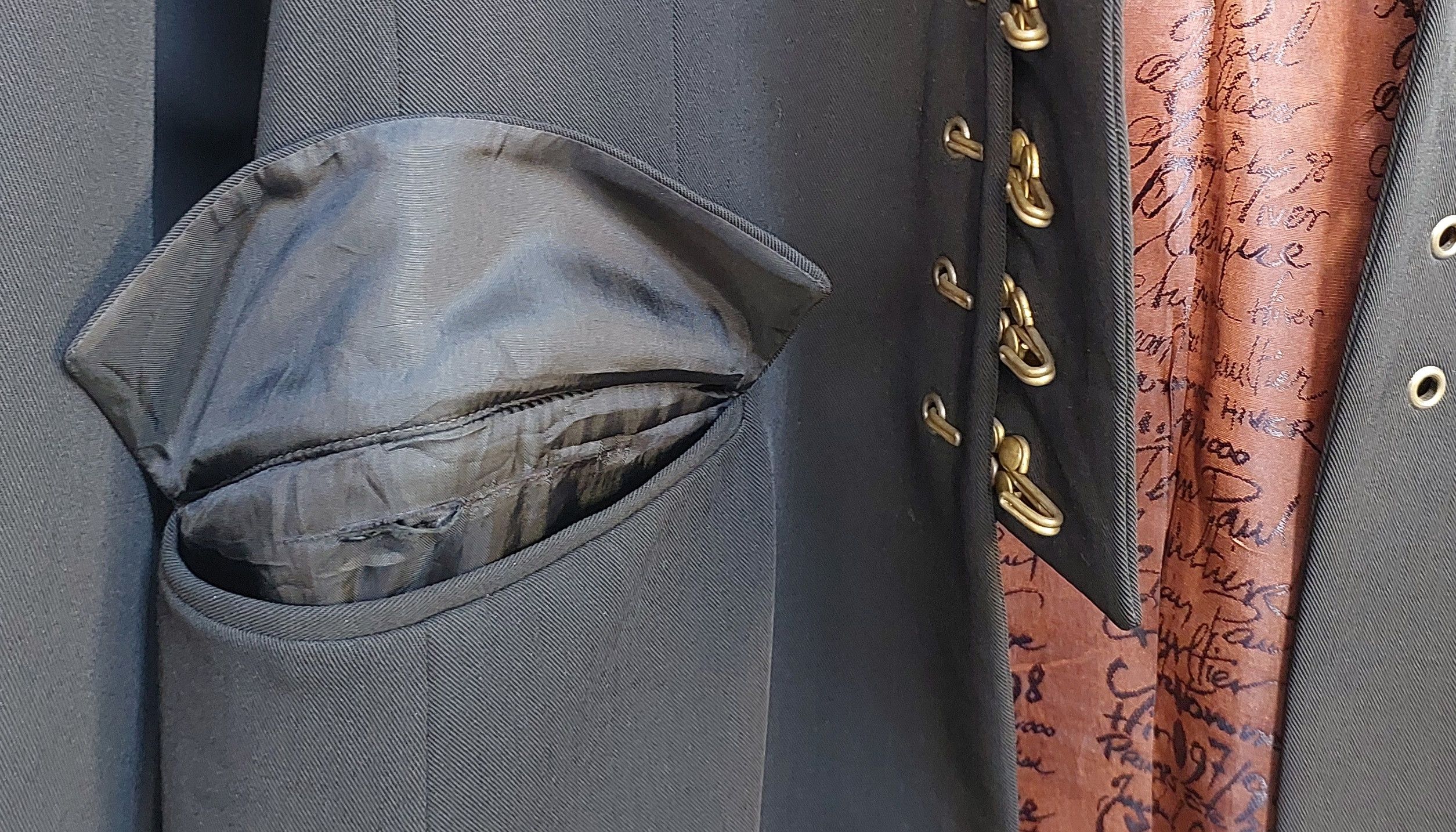 Jean Paul Gaultier Jean Paul Gaultier Hiver 97-98 Hook & I Wool Jacket Size XL / US 12-14 / IT 48-50 - 16 Thumbnail