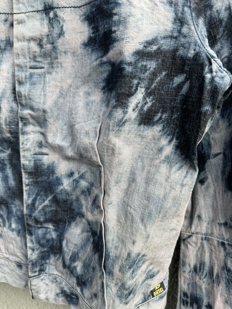 Diesel × Vintage Diesel Denim Tie Dye Jacket Mod Sobea Blue M Size M / US 6-8 / IT 42-44 - 5 Thumbnail