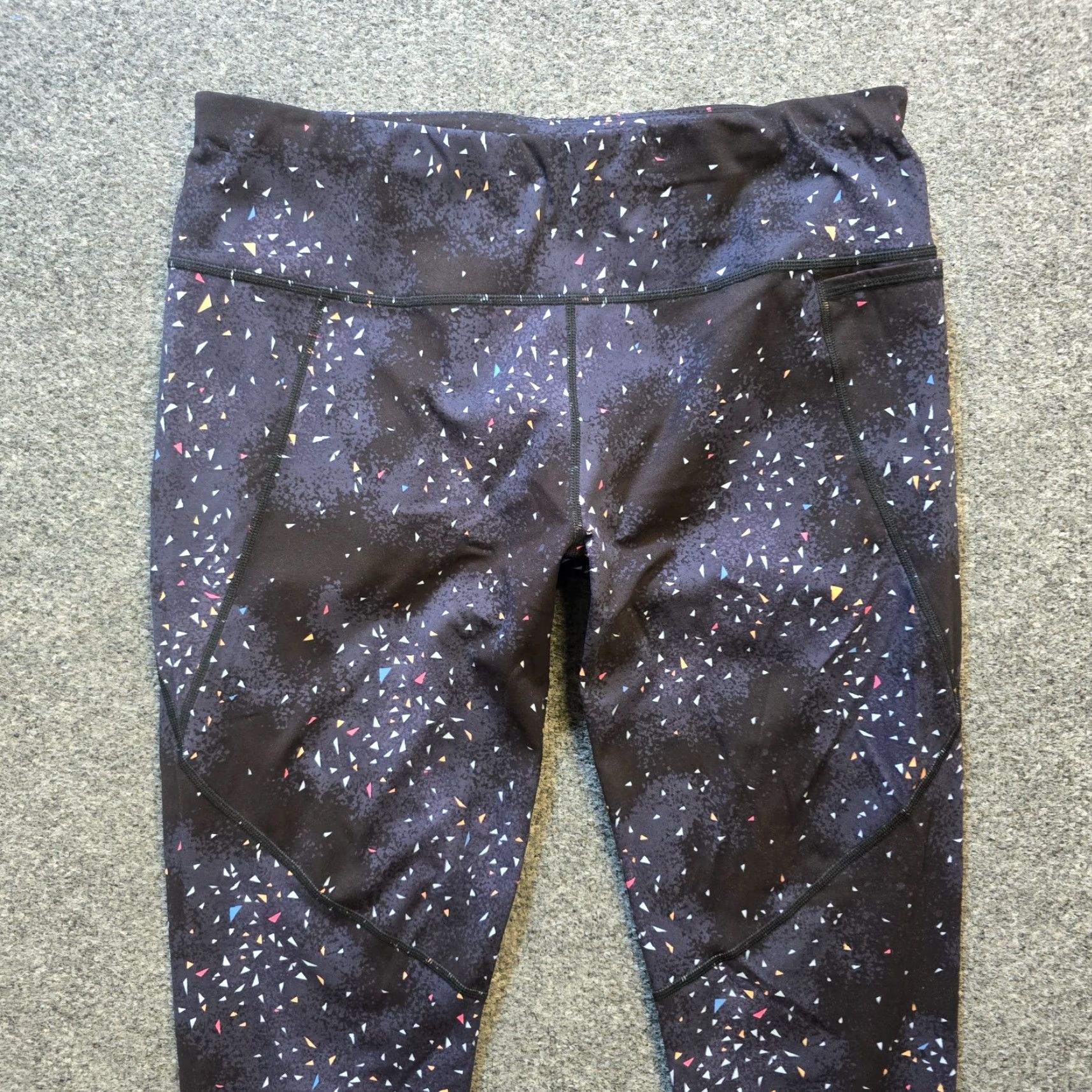 Sweaty Betty Sweaty Betty Leggings Womens Size 12 Black Gray Power Full Length Workout Casual Size 34" / US 12 / IT 48 - 2 Thumbnail