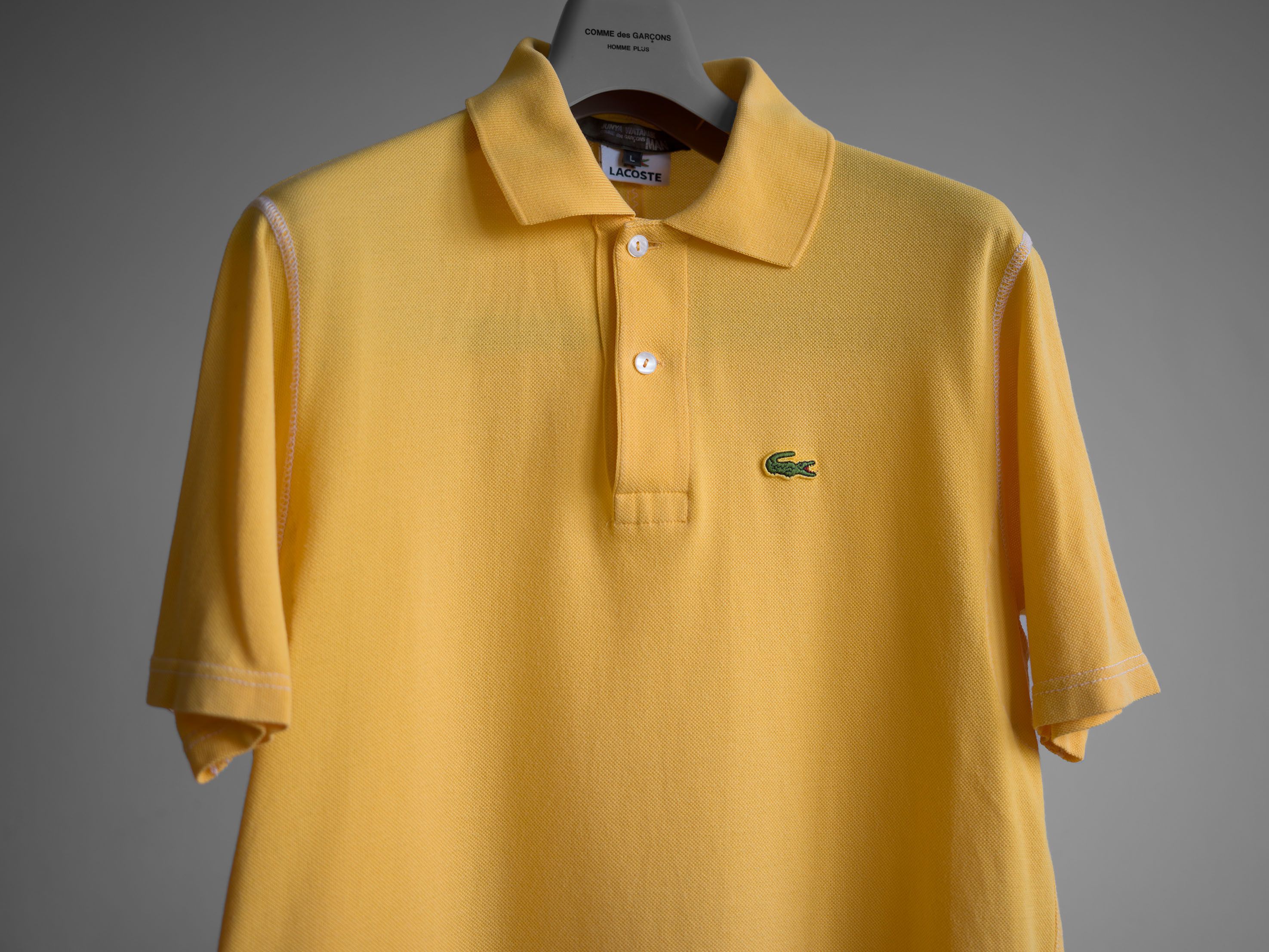 Junya Watanabe × Lacoste SS2008 JUNYA WATANABE MAN x LACOSTE RECONSTRUCTED POLO SHIRT Size US M / EU 48-50 / 2 - 3 Thumbnail
