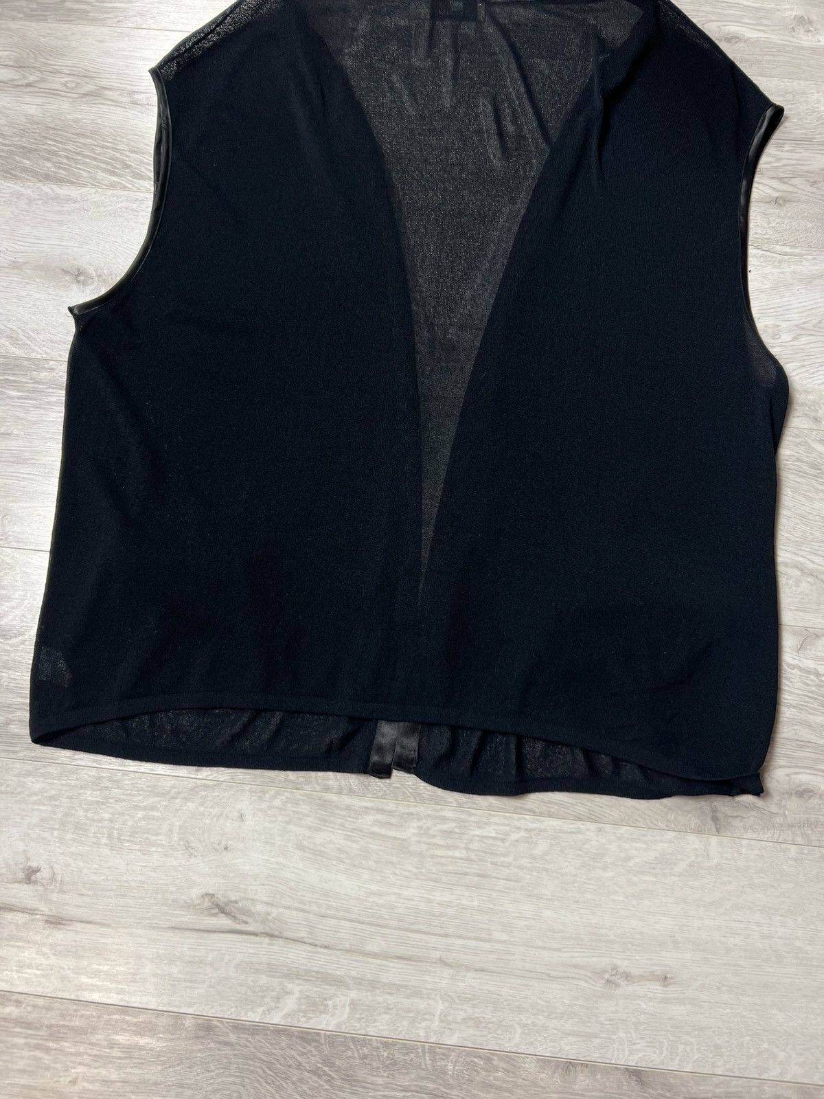 Dolce & Gabbana Le Maglite Di Dolce & Gabbana Open Front Sleeveless Cardigan Size L / US 10 / IT 46 - 12 Thumbnail