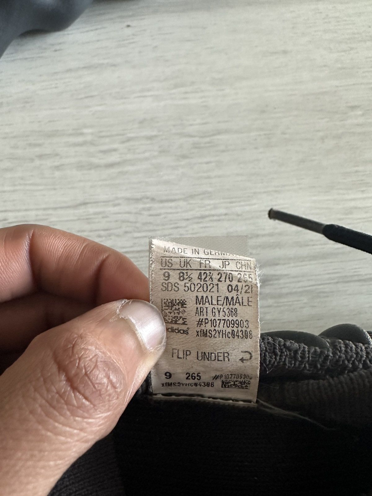 Yeezy Yeezy 450 triple black Size US 9 / EU 42 - 7 Thumbnail