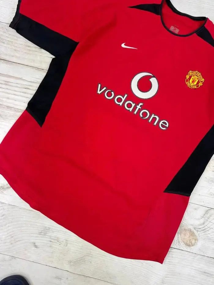 Nike Nike Manchester United 2002 2004 Home Shirt Soccer Jersey Size US L / EU 52-54 / 3 - 2 Thumbnail