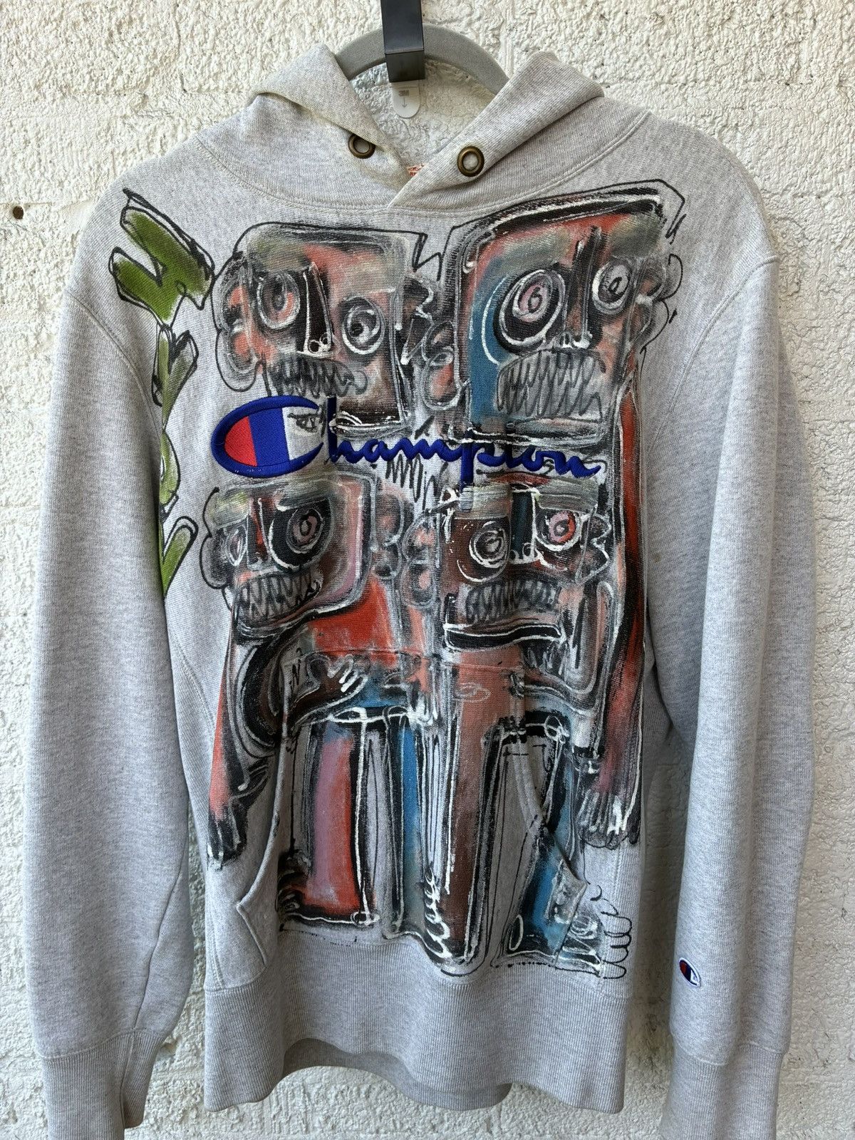 Champion × Vintage Crazy Reverse weave champion hoodie Size US L / EU 52-54 / 3 - 2 Thumbnail