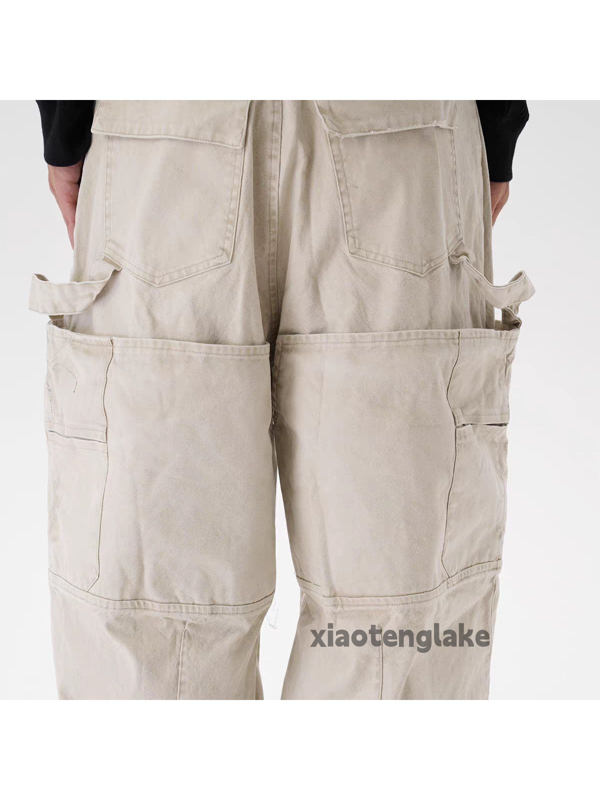 Vintage ltx vintage loose baggy skate hiphop carpenter cargo pants Size US 34 / EU 50 - 8 Thumbnail