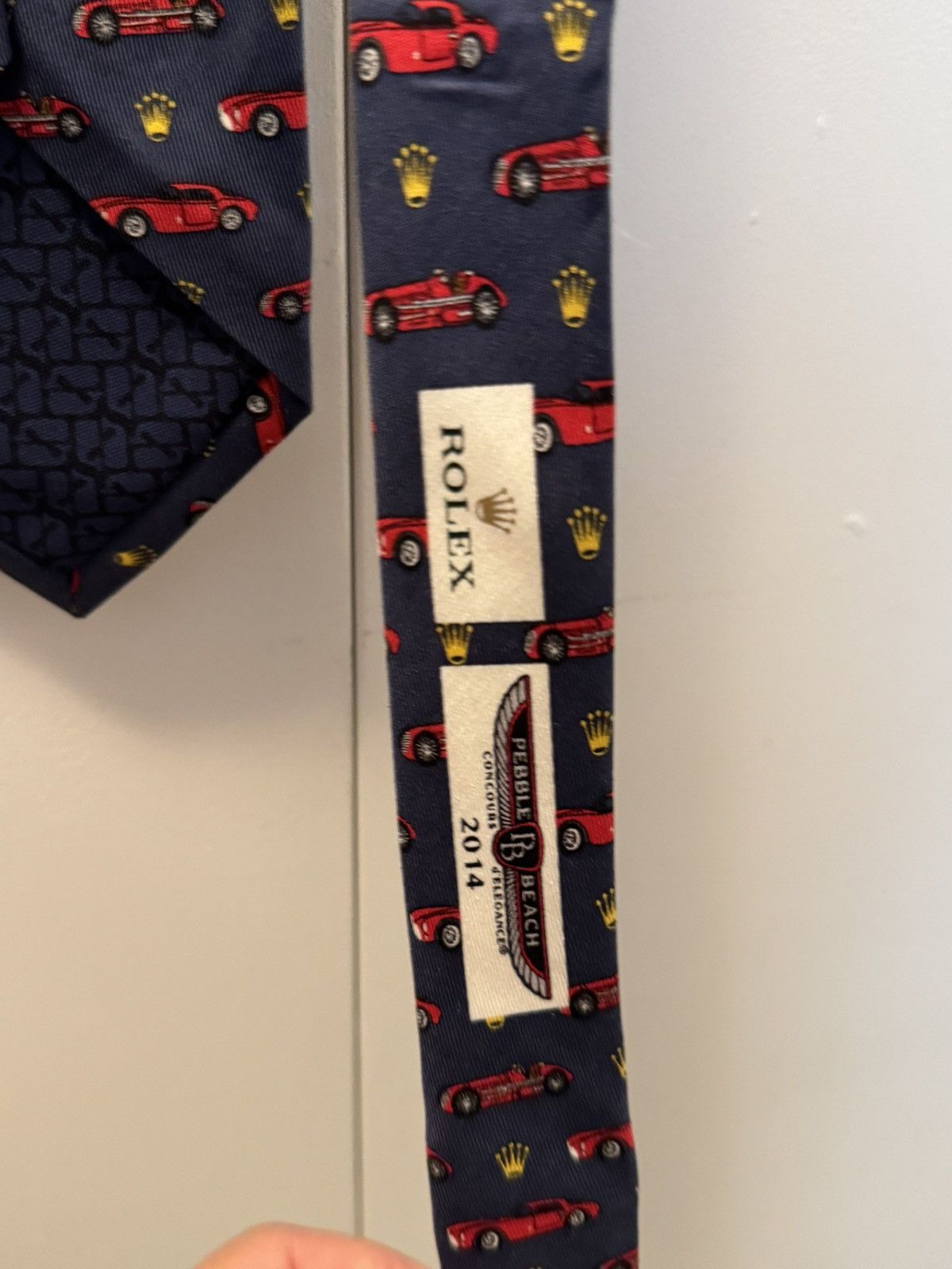 Rolex ROLEX Vineyard Vines Pebble Beach Concours MASERATI Tie Size ONE SIZE - 6 Thumbnail