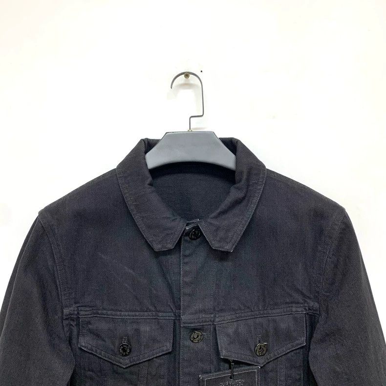 Louis Vuitton Louis Vuitton Black DNA Denim Jacket Size US M / EU 48-50 / 2 - 3 Thumbnail