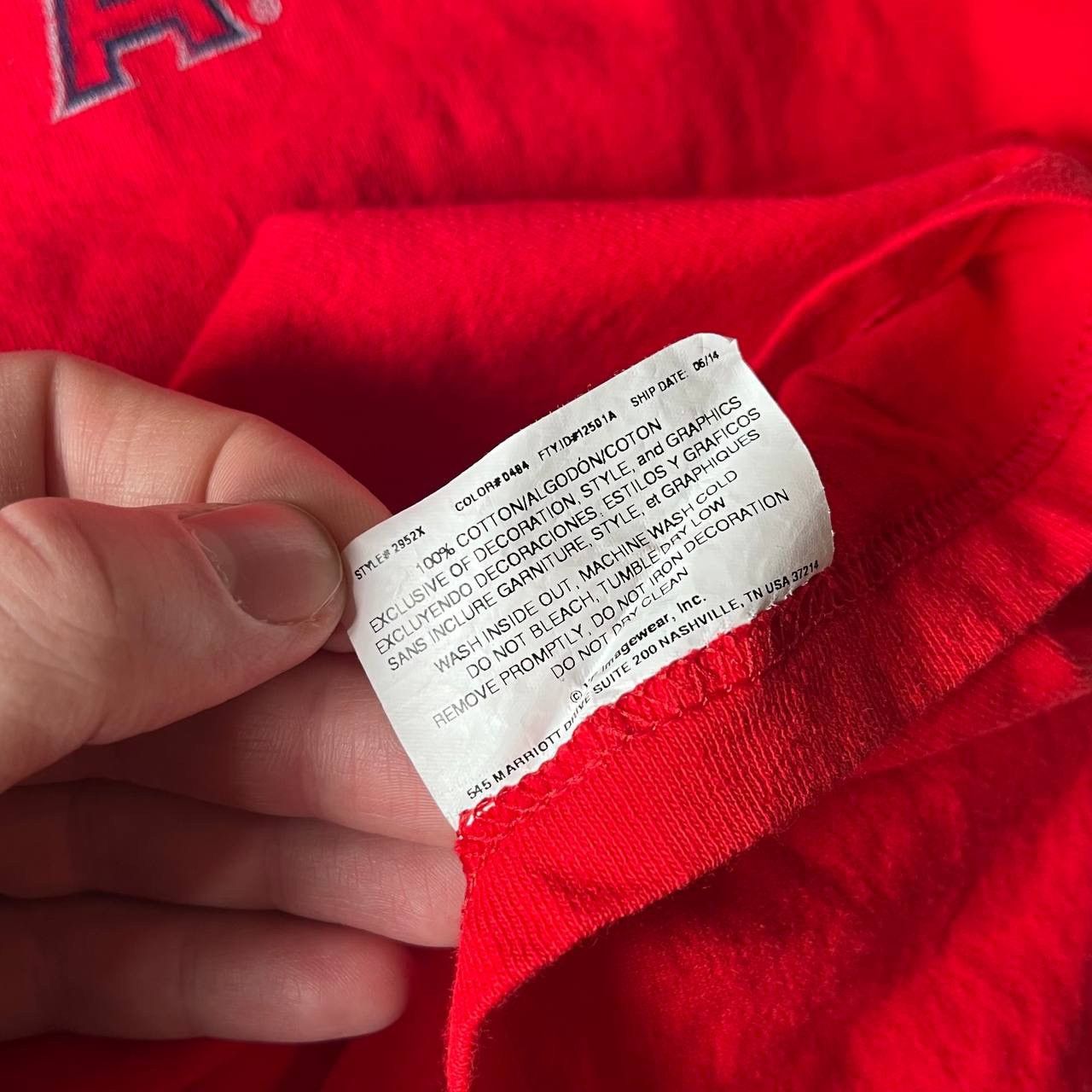 MLB × Majestic Majestic Los Angeles Angels T Shirt Baseball MLB 2014 XL Size US XL / EU 56 / 4 - 5 Thumbnail