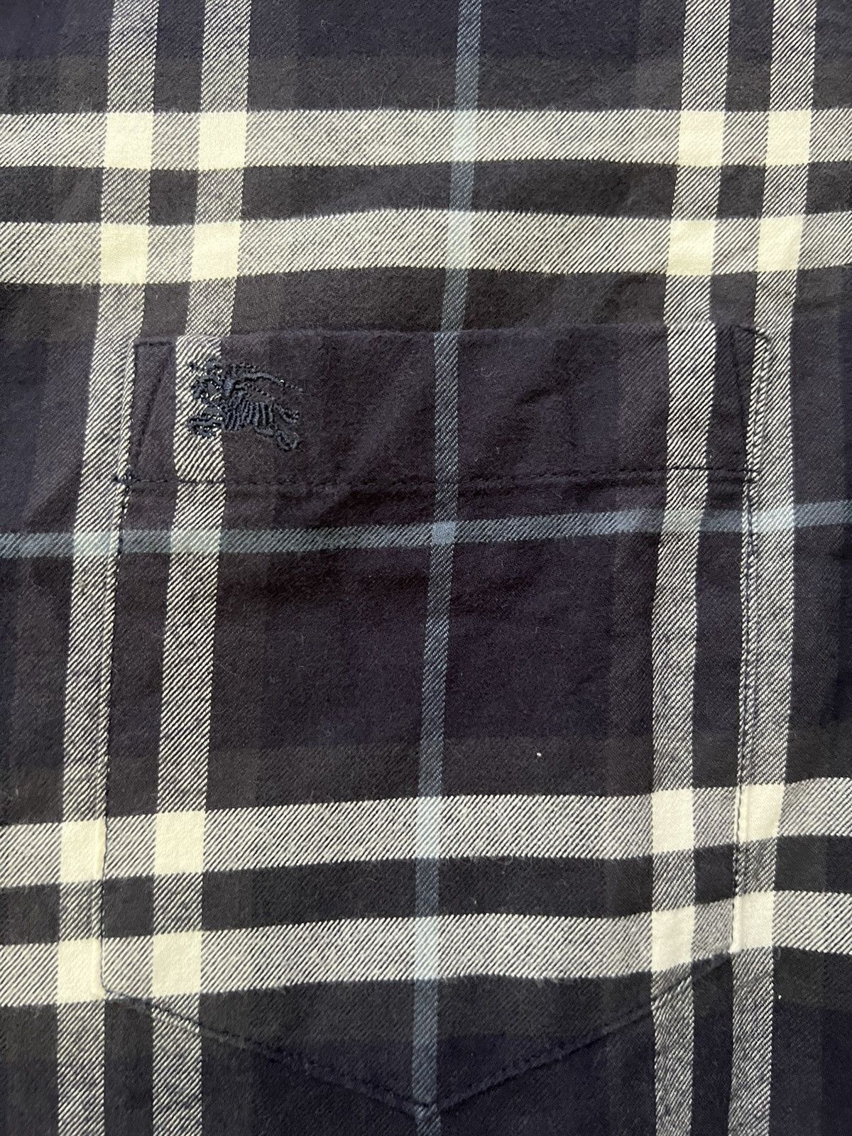 Burberry Burberry Somerton Nova Check Long Sleeve Shirt Men's Small Size US S / EU 44-46 / 1 - 8 Thumbnail
