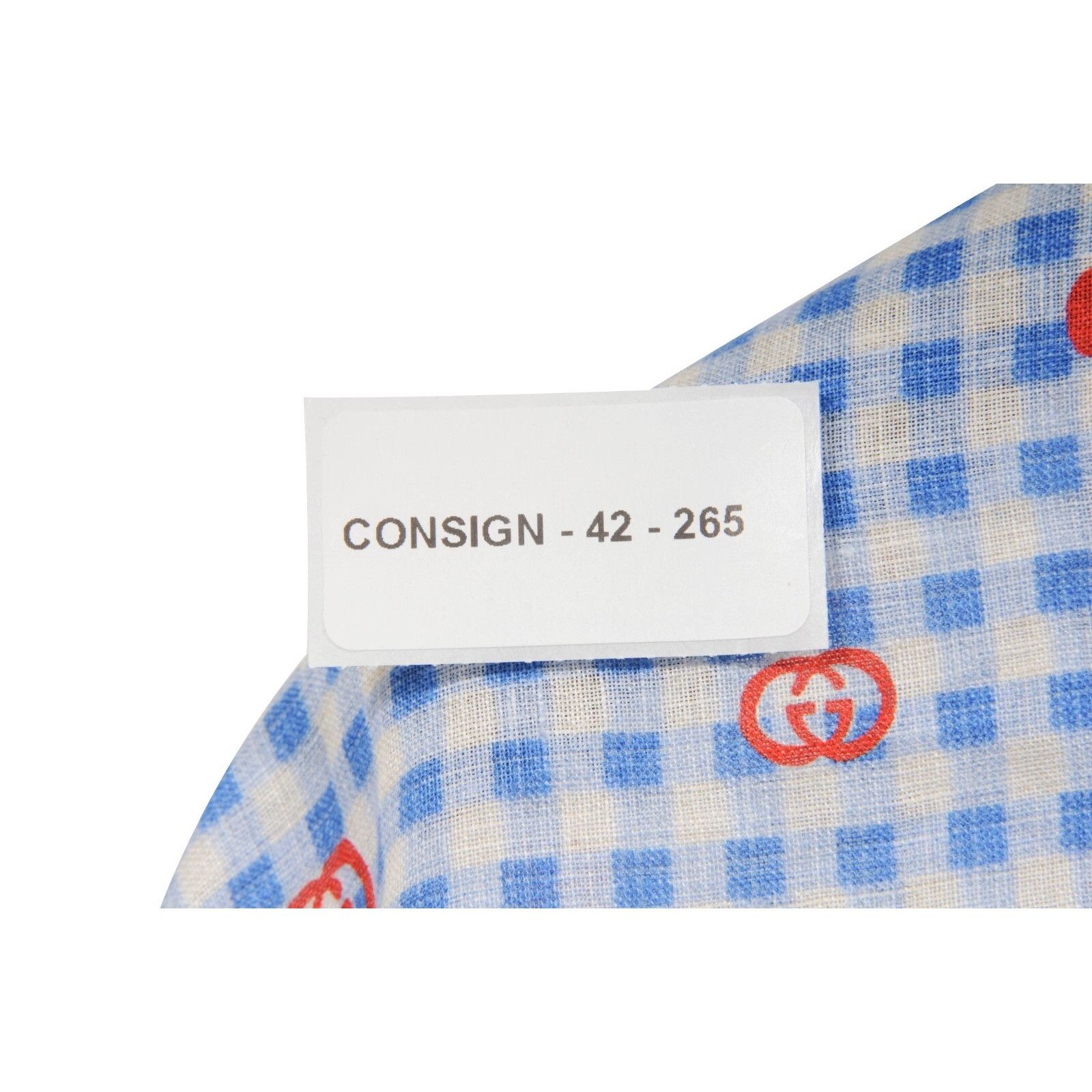 Gucci Pyjama Shirt Gingham Blue Red GG Logo Size US M / EU 48-50 / 2 - 7 Thumbnail