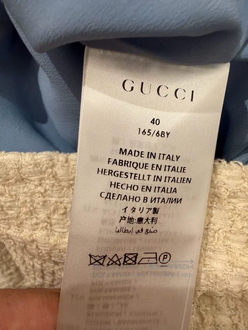 Gucci Gucci Rhinestone bow small fragrant style jacket set Size XS / US 0-2 / IT 36-38 - 7 Thumbnail