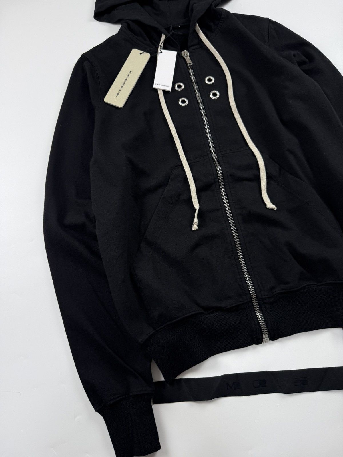Rick Owens Rick Owens DRKSHDW Jason Eyelet Zip Hoodie Size US S / EU 44-46 / 1 - 3 Thumbnail