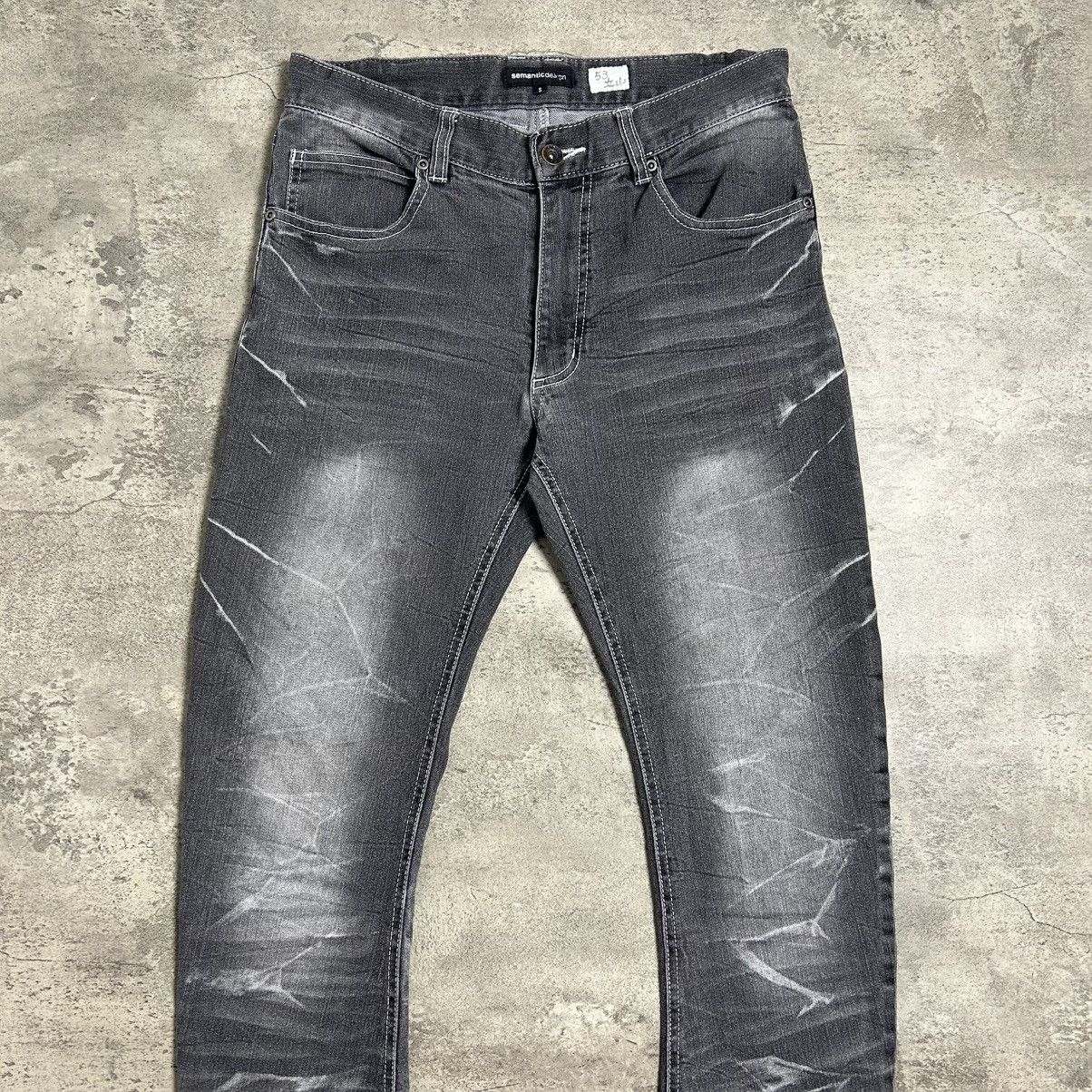 semanticdesign Vintage Semanticdesign Slim Acid Wash Size US 29 - 6 Thumbnail