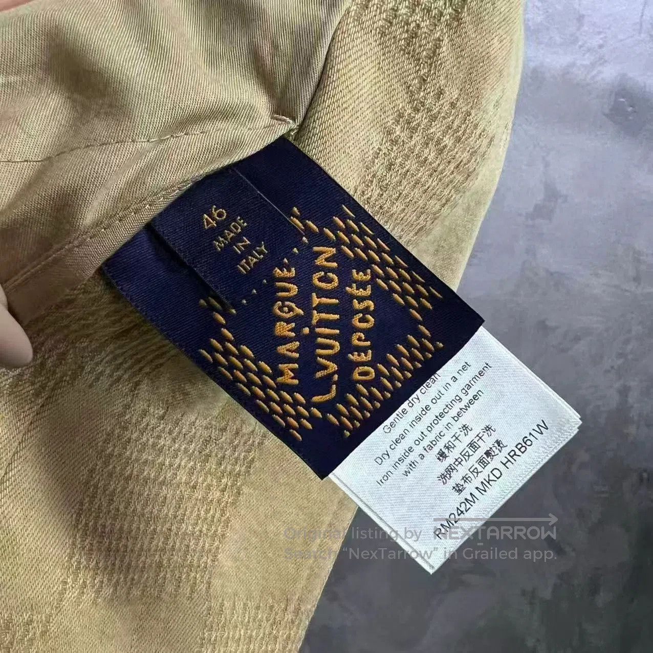 Louis Vuitton louis vuitton khaki long sleeve casual jacket. Size US L / EU 52-54 / 3 - 3 Thumbnail