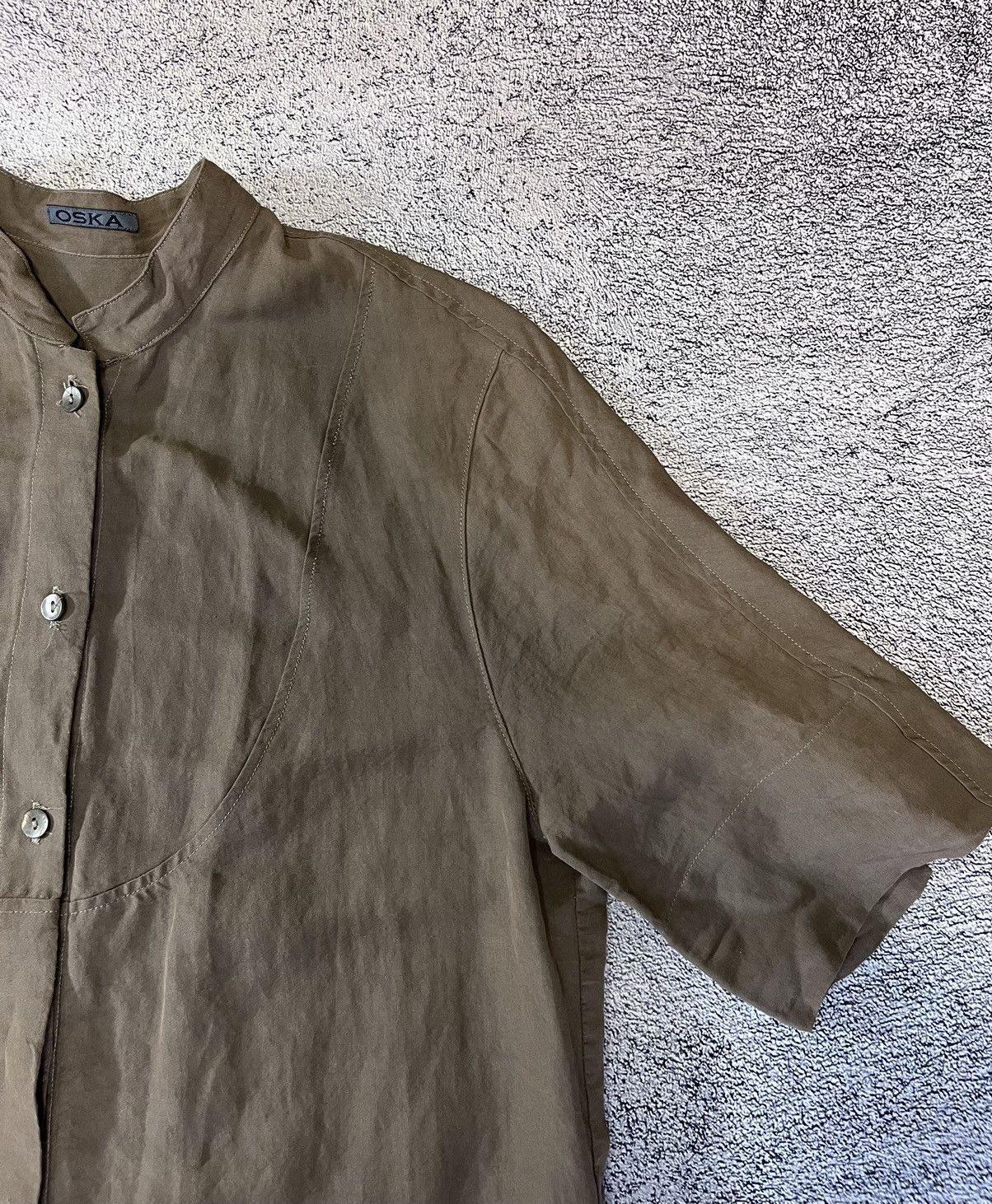 OSKA Oska Women Dress T- Shirt With Pockets Ramie Viscose Size 2 Size M / US 6-8 / IT 42-44 - 3 Thumbnail