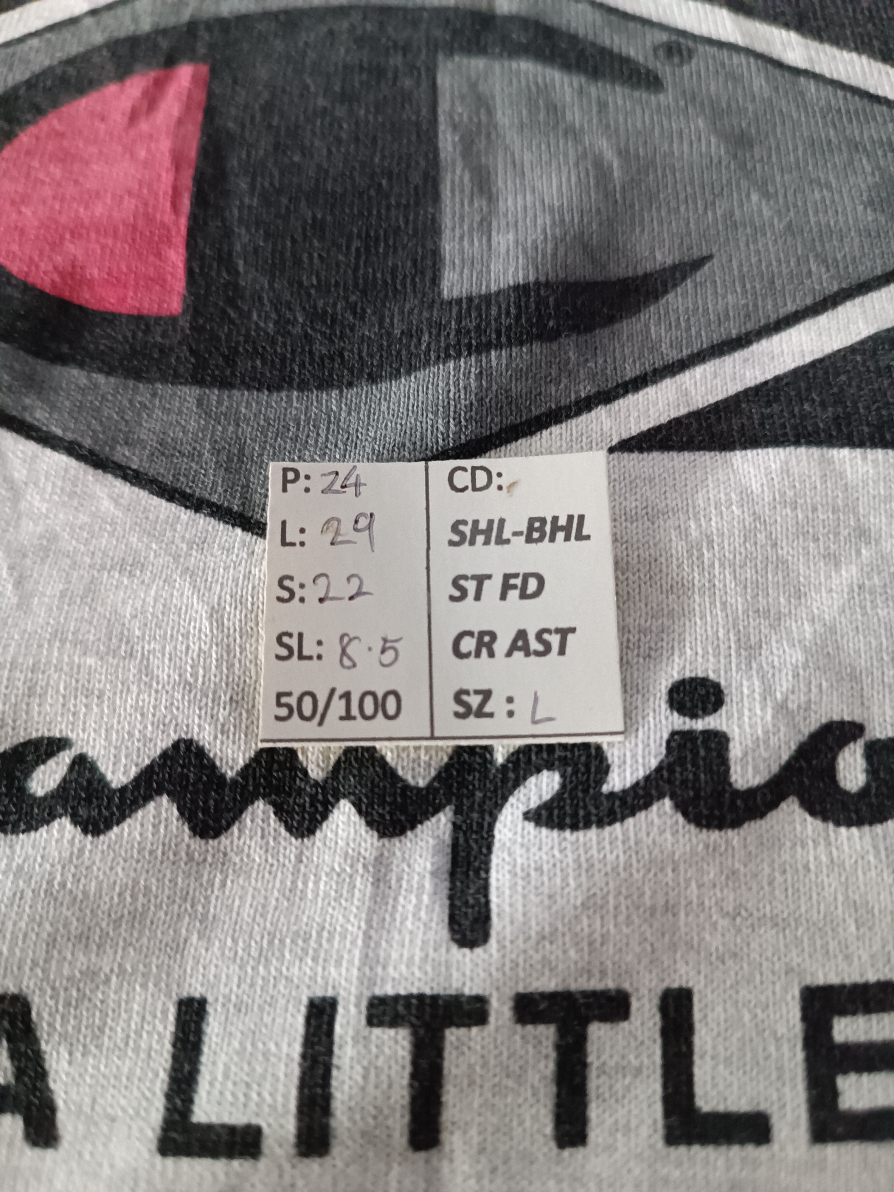 Champion VINTAGE 90'S CHAMPION VERY RARE DESIGN SINGLE STITCH TEE Size US L / EU 52-54 / 3 - 17 Thumbnail