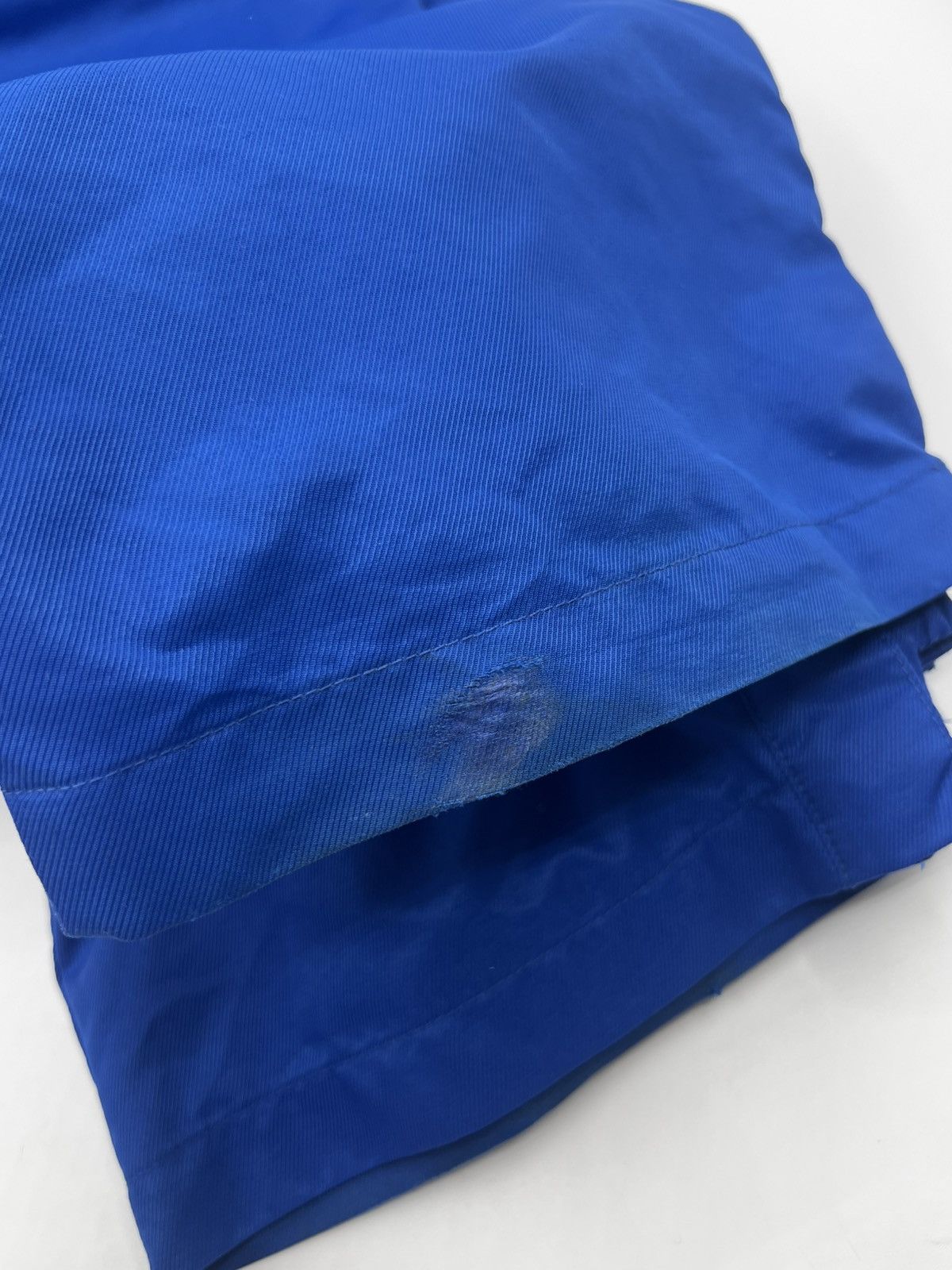 Nike NIKE Sportwear Men's Blue Breakaway Snap-Button Relaxed-Fit Size US 32 / EU 48 - 8 Thumbnail
