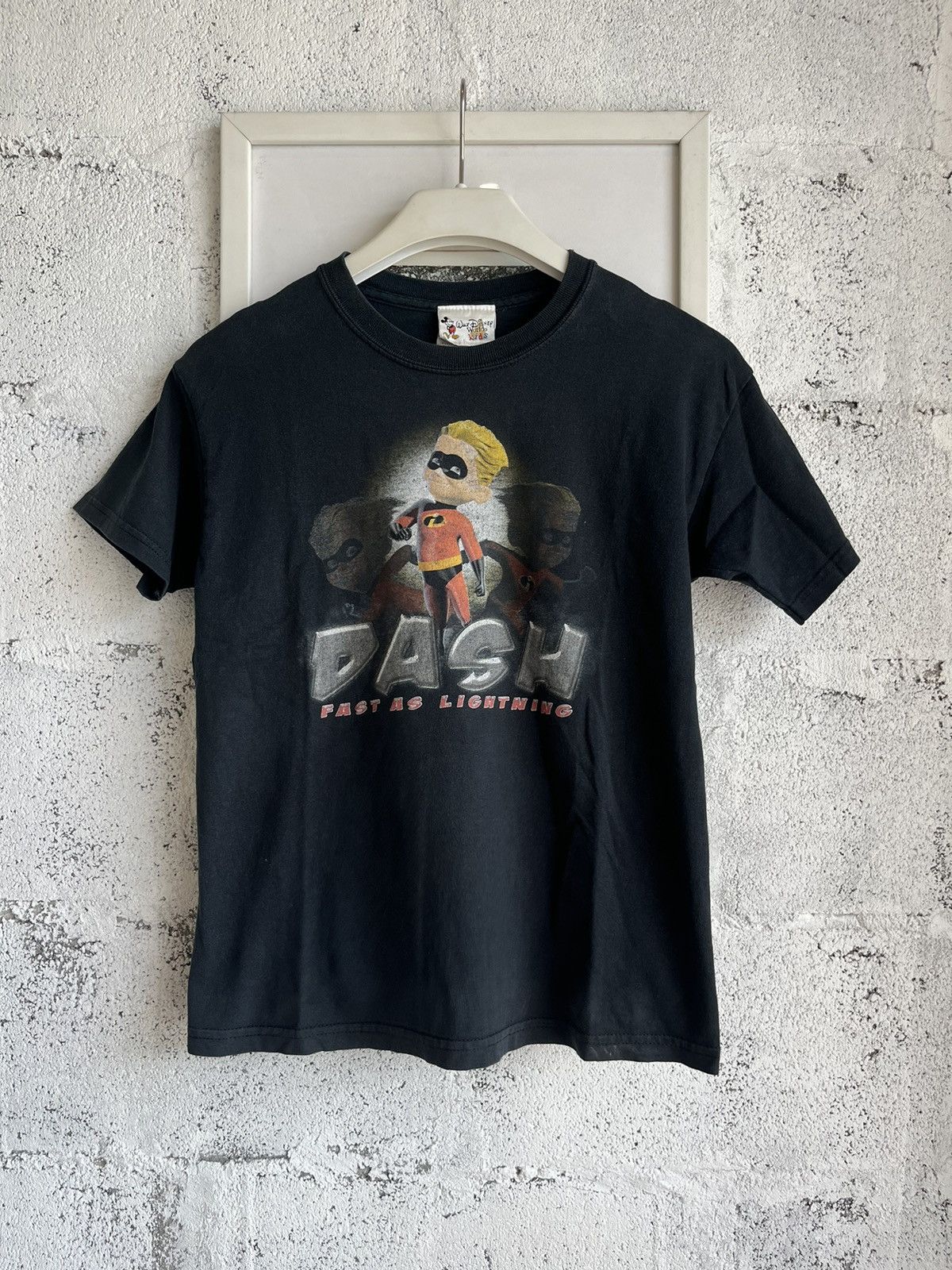 Disney × Vintage Vintage DASH Fast as Lightning ( KID Size) Tshirt Size US M / EU 48-50 / 2 - 2 Thumbnail