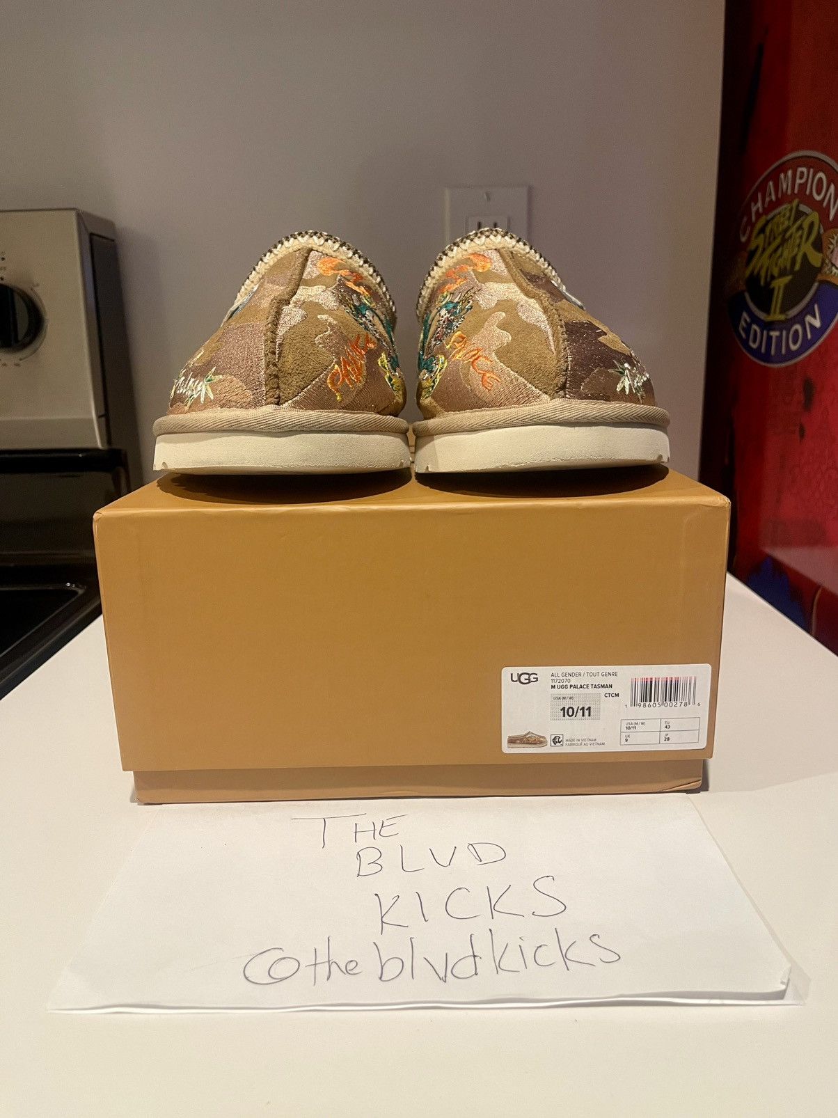 Palace × Ugg Palace x UGG Tasman Slipper Chestnut Camo Size US 10 / EU 43 - 5 Thumbnail