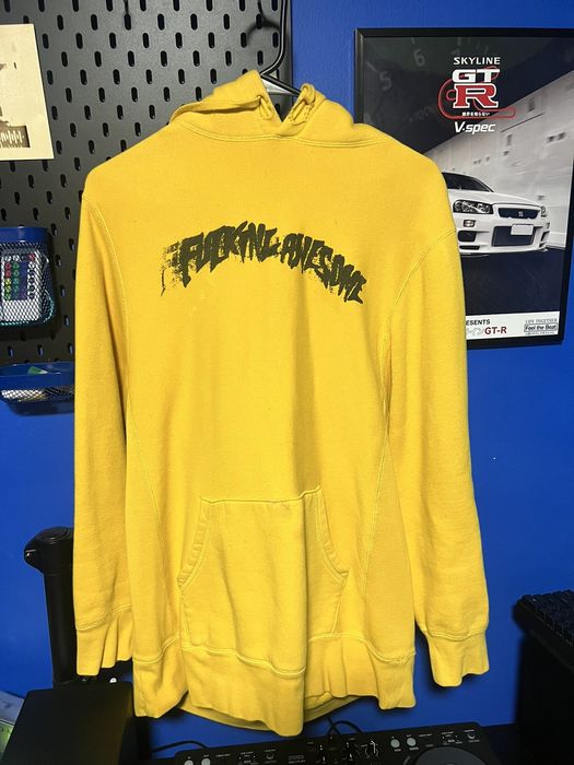 お手ごろ価格 FUCKING AWESOME LOGO HOODIE YELLOW | www.takalamtech.com