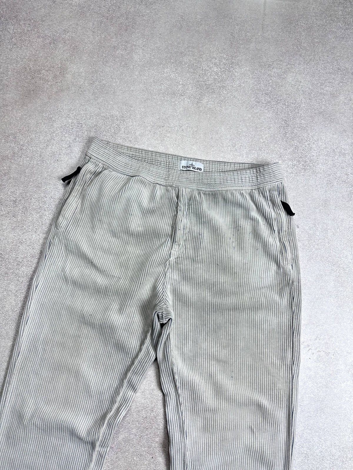Stone Island Vintage Stone Island Corduroy Big Logo Pants L Size US 34 / EU 50 - 4 Thumbnail