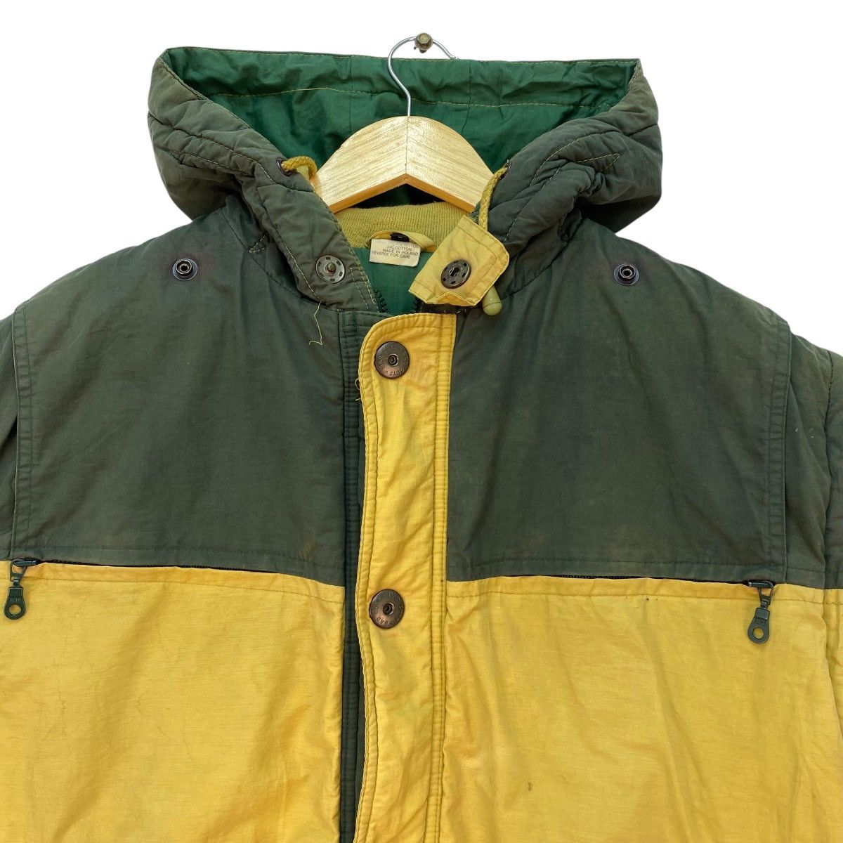 Issey Miyake 💥Vintage Bad Guy Two Tone Vest Hooded Jacket Size US M / EU 48-50 / 2 - 3 Thumbnail