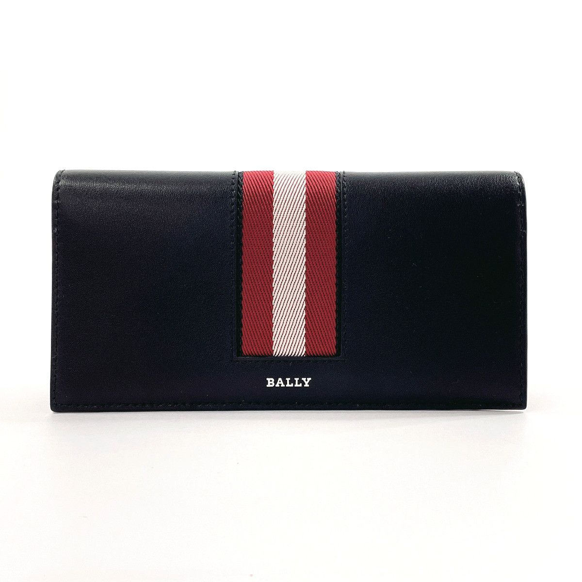 image of Bally Leather Long Wallet Long Wallet Leather 6302794 In in Black, Men's