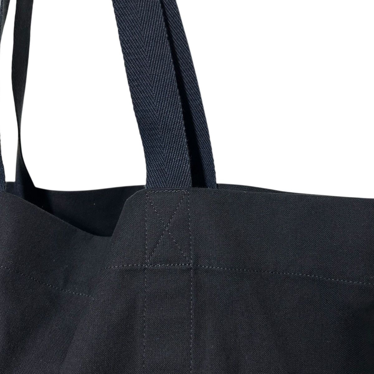 Yohji Yamamoto 641 Yohji Yamamoto bag men black cotton tote made in Japan Size ONE SIZE - 7 Thumbnail